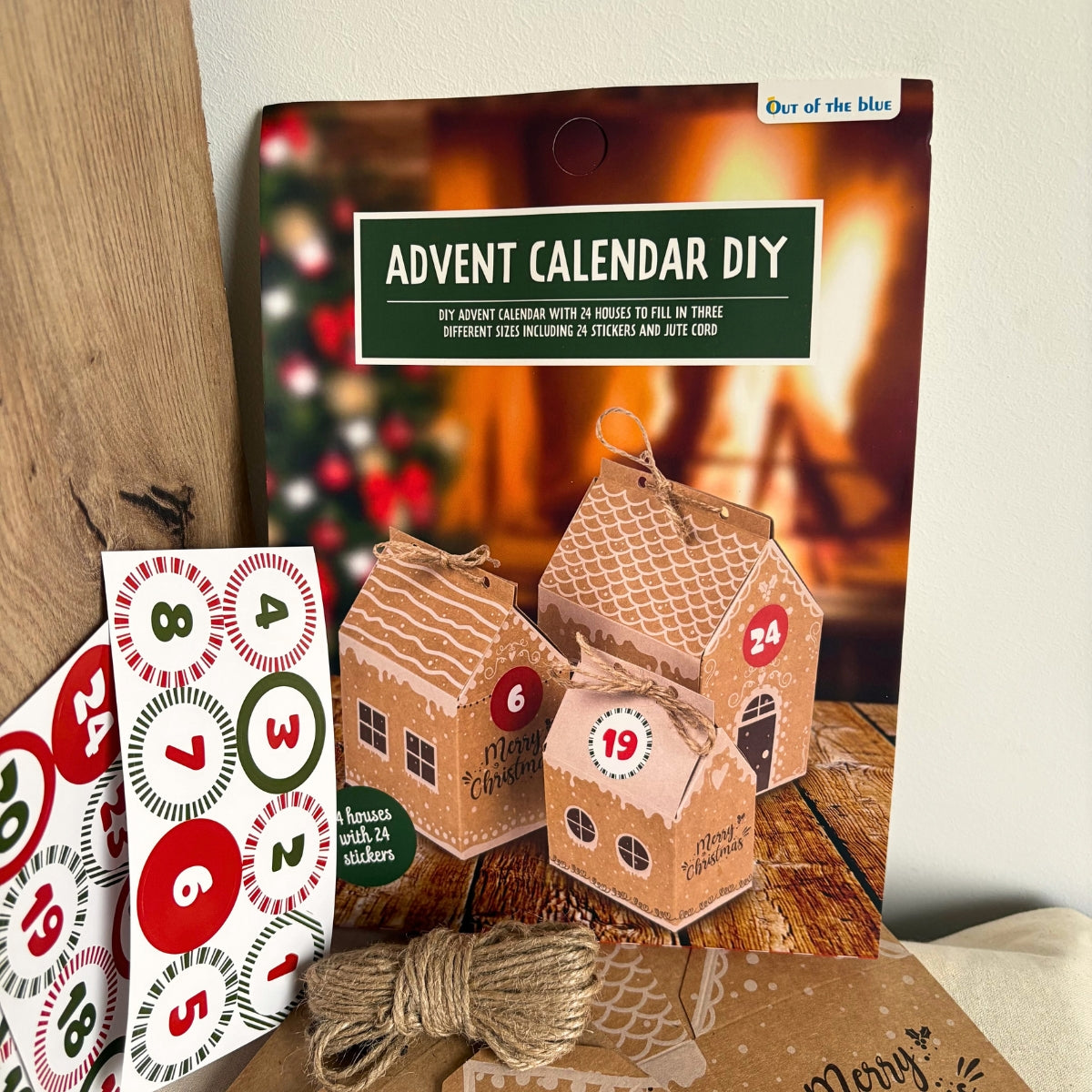 mes-courses-en-vrac-village-de-maisons-calendrier-de-l-avent-garnir-24-cases image 2