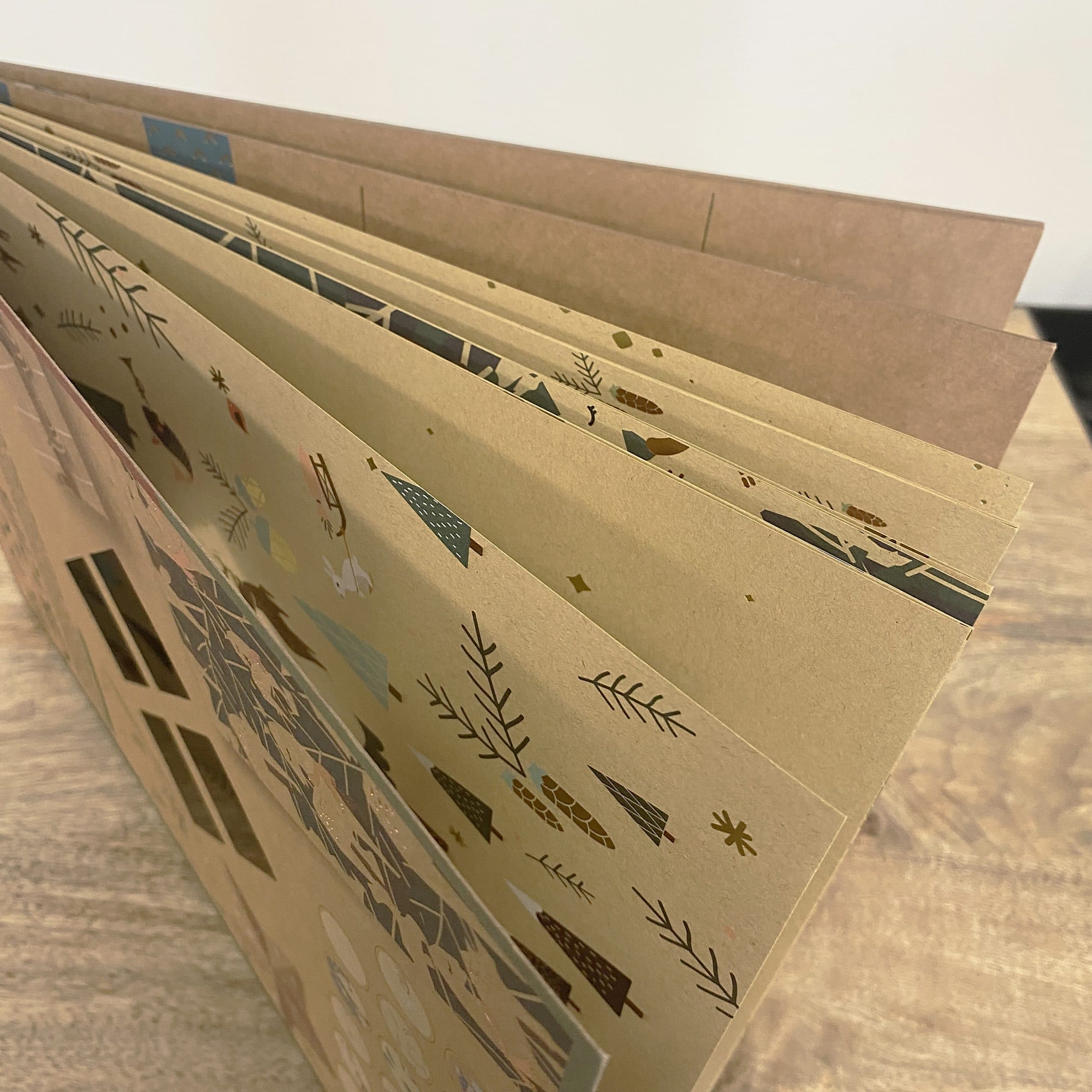 mes-courses-en-vrac-bloc-papier-kraft-christmas-a4-20-feuilles-no-l image 5