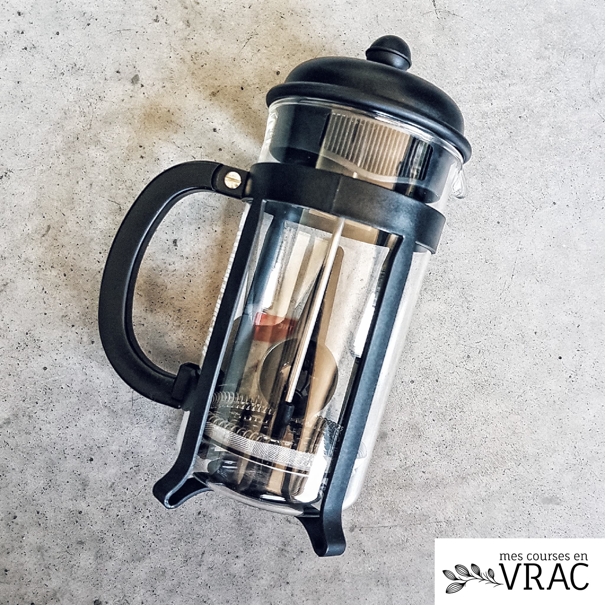 mes-courses-en-vrac-caf-et-th-cafeti-re-piston-8-tasses image 1