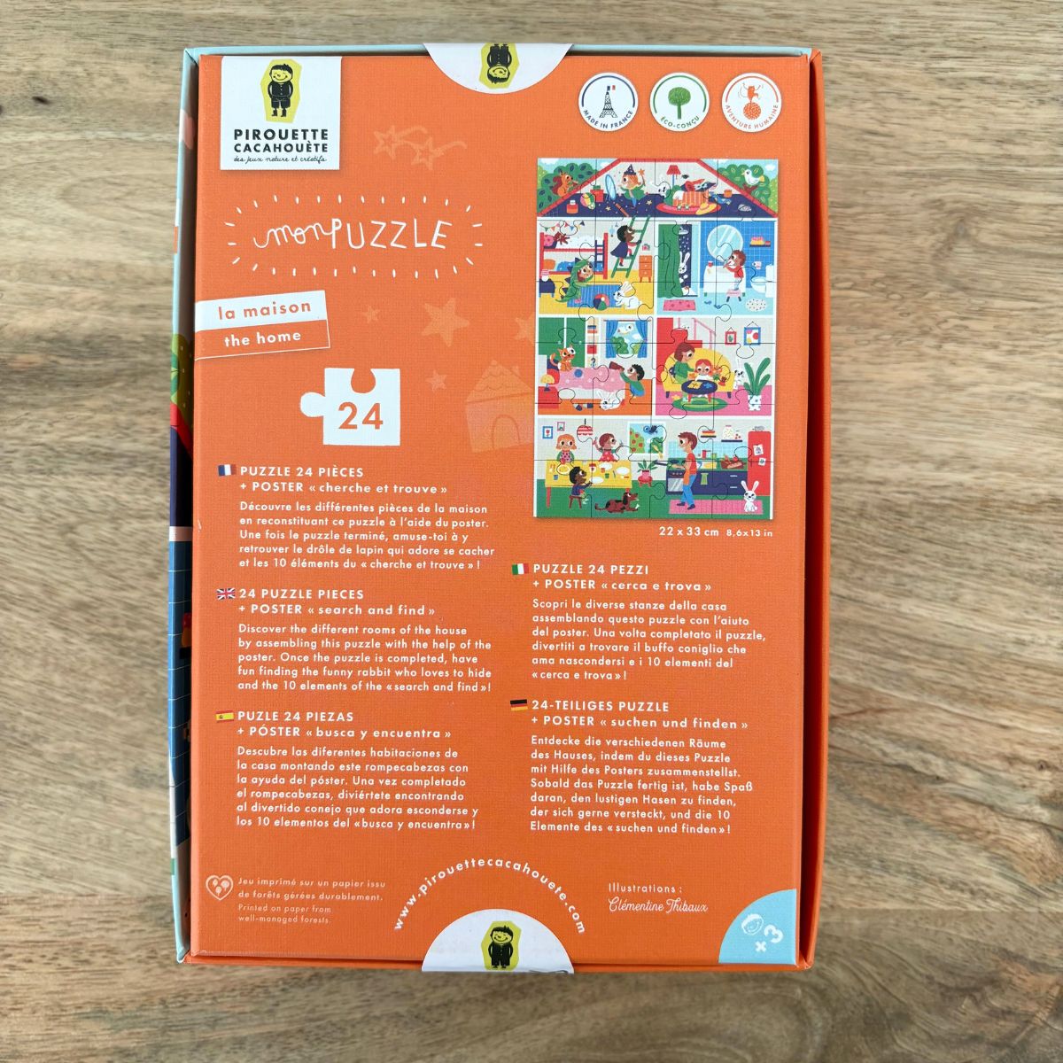 pirouette-cacahu-te-puzzle-maison-24-pi-ces-enfant image 2