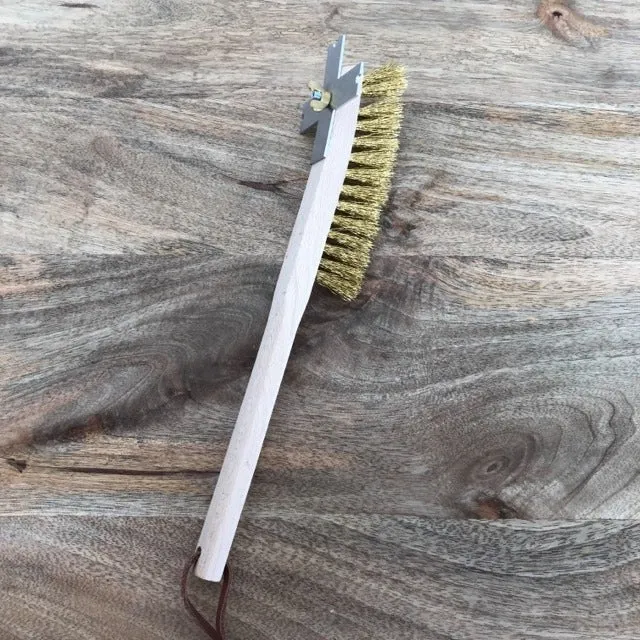 mes-courses-en-vrac-brosses-brosse-grille-barbecue-laiton-28-cm image 1