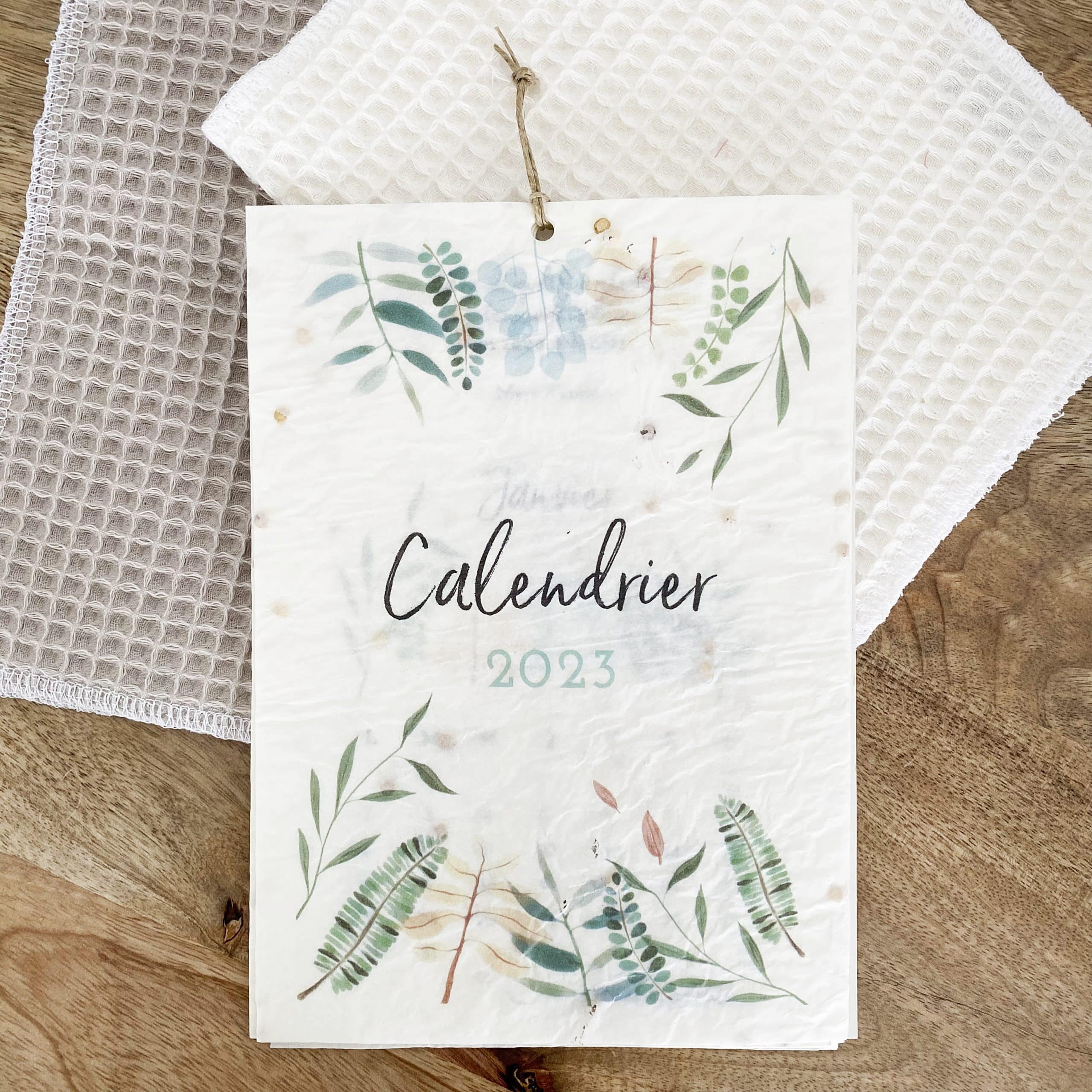 growing-paper-calendrier-ensemenc-2023-nature-a5 image 1