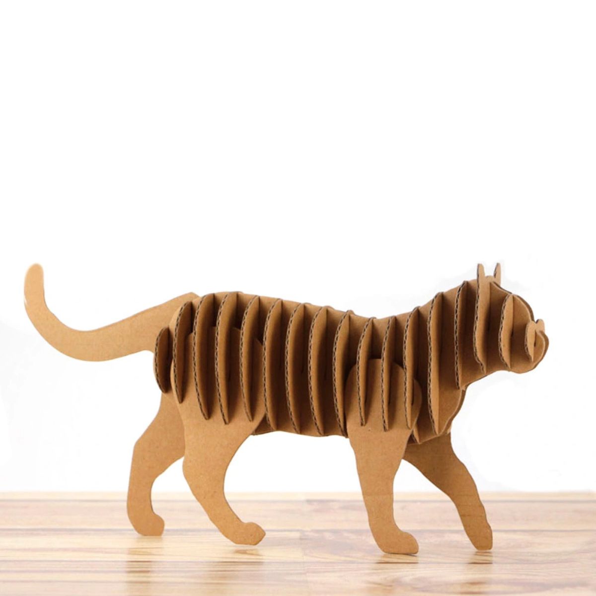 maquette-3d-chat-en-carton-15-cm-assembler-sans-colle image 2