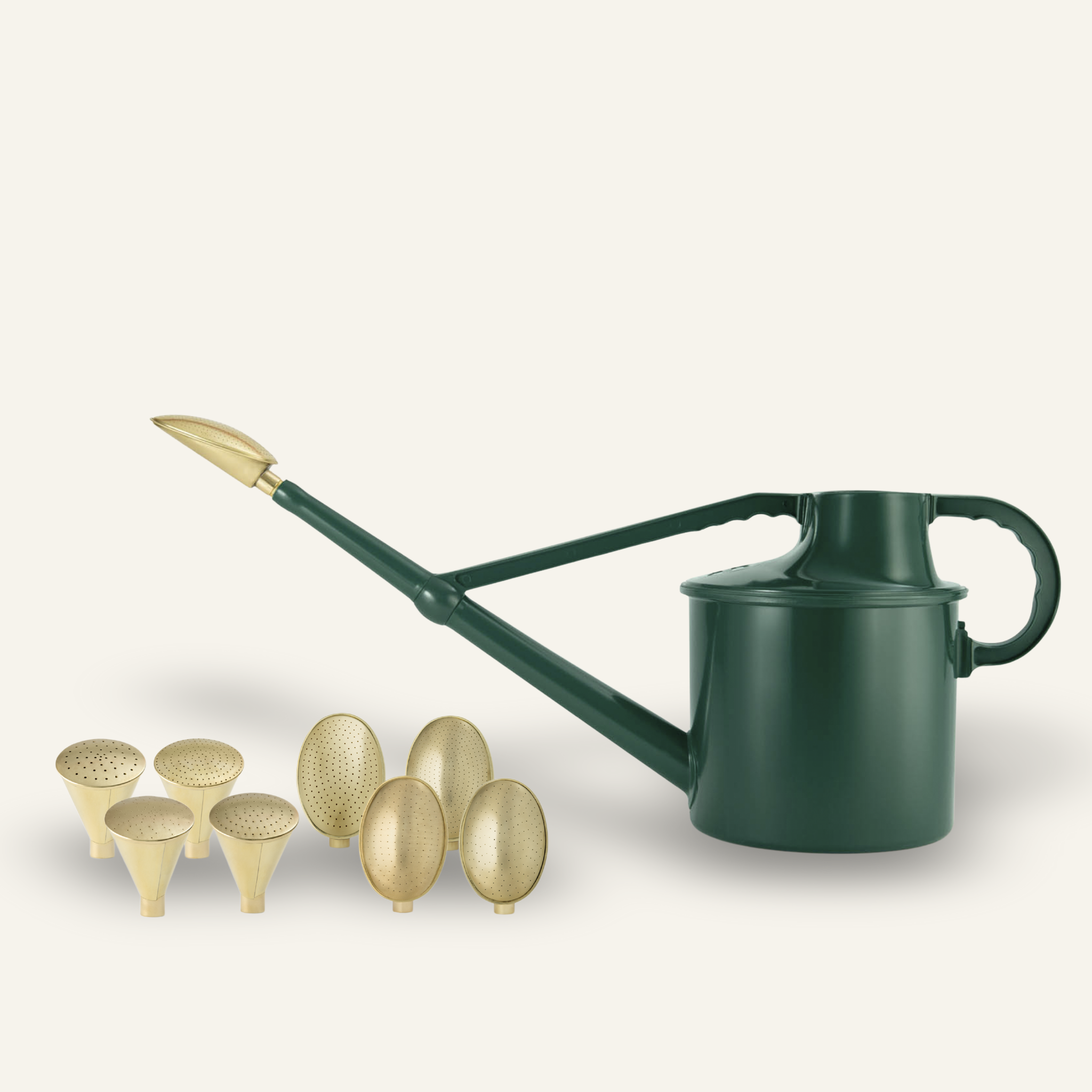 haws-cradley-deluxe-arrosoir-jardin-6-8-l-7-pommes-laiton image 1