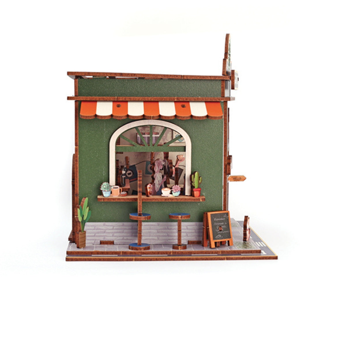 graine-cr-ative-coffee-shop-maquette-bois-miniature-led image 8