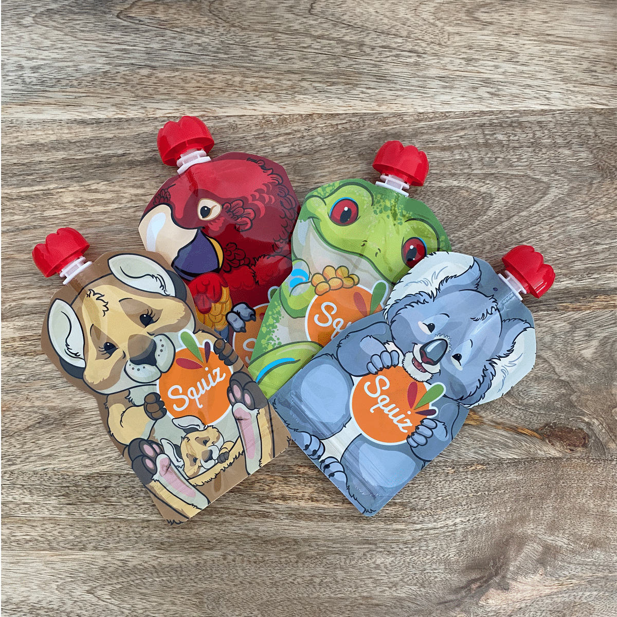squiz-gourde-compote-r-utilisable-130-ml image 1
