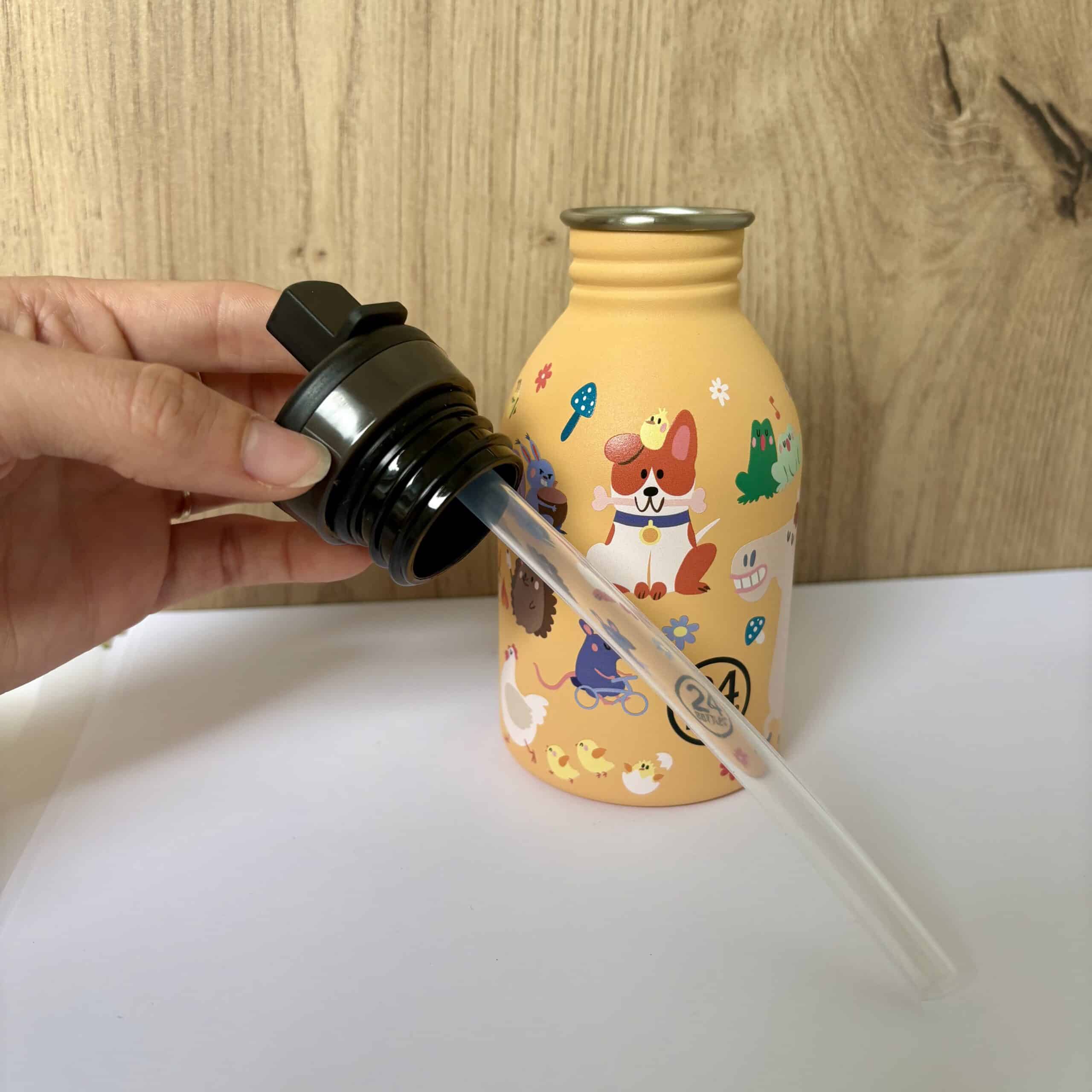 24bottles-urban-farm-friends-gourde-inox-250-ml-enfant image 4
