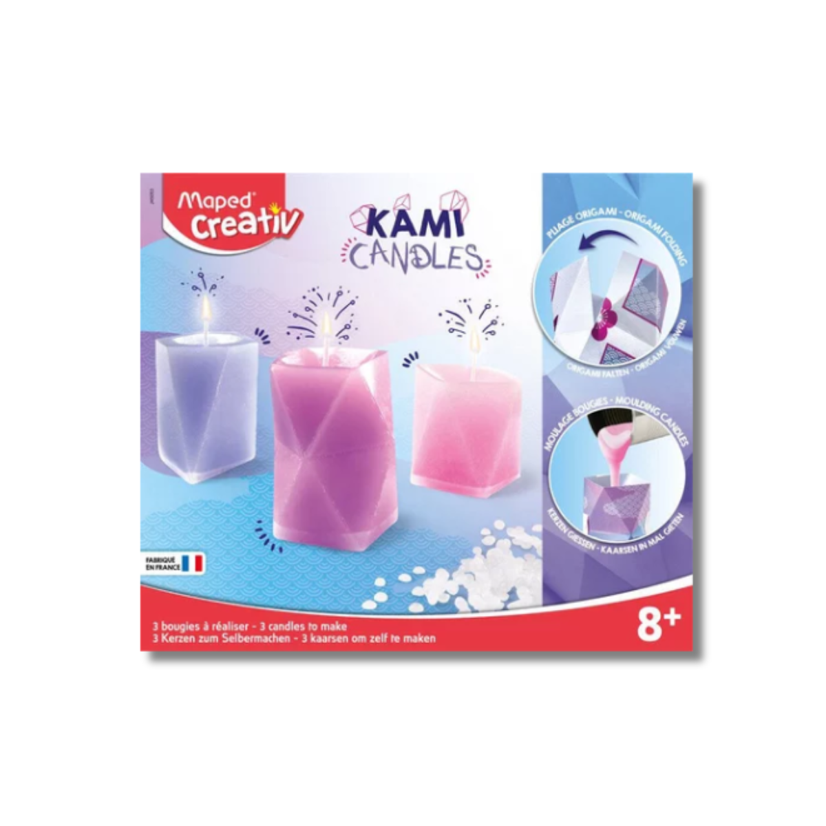 maped-origami-kit-moulage-bougies-5-7-cm-250-g-cire image 1