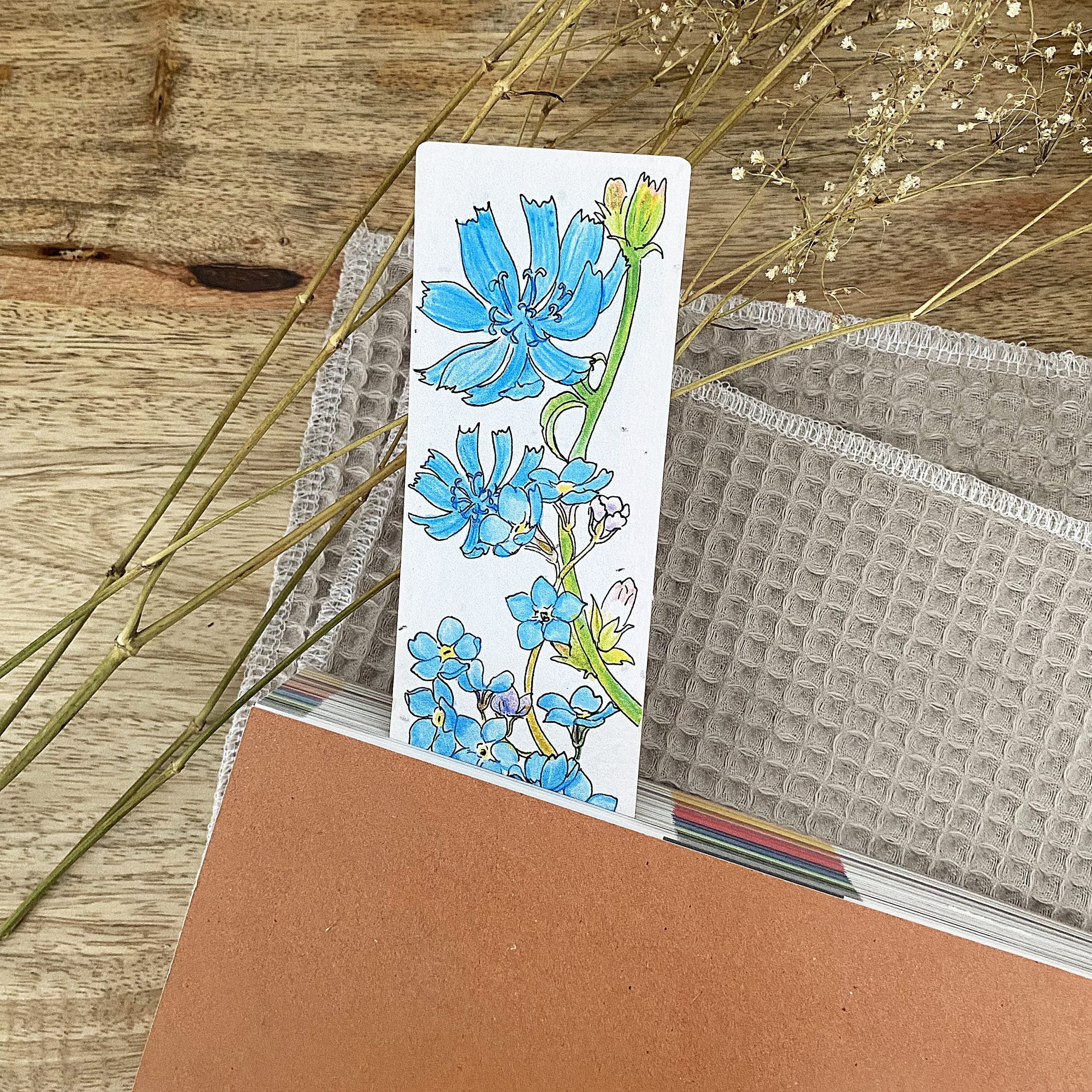 growing-paper-marque-page-ensemenc-bleu-fleurs-champs image 2