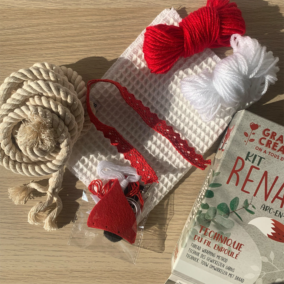 graine-cr-ative-renard-arc-en-ciel-kit-diy-fil-enroul-porte-cl-s image 2
