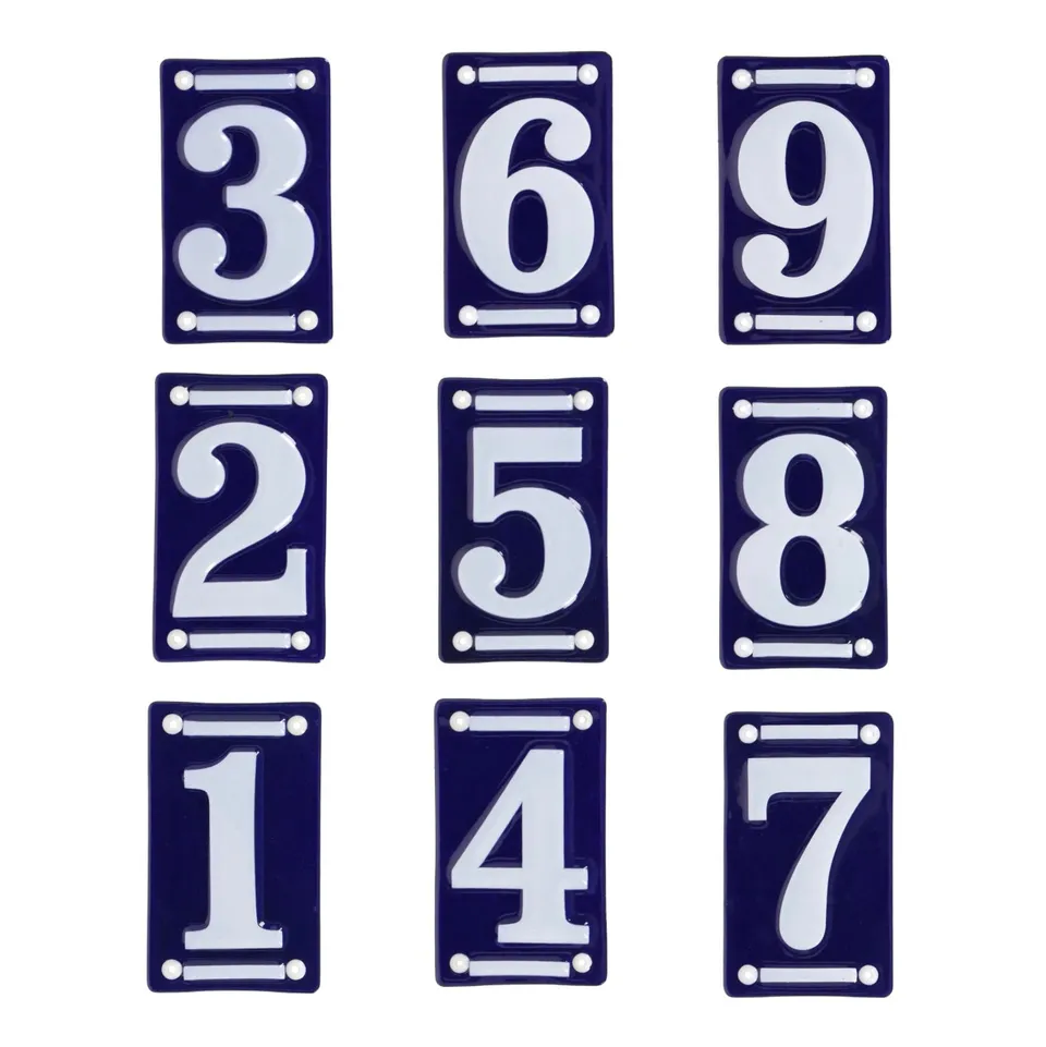 esschert-design-num-ro-maison-c-ramique-bleu-blanc image 1