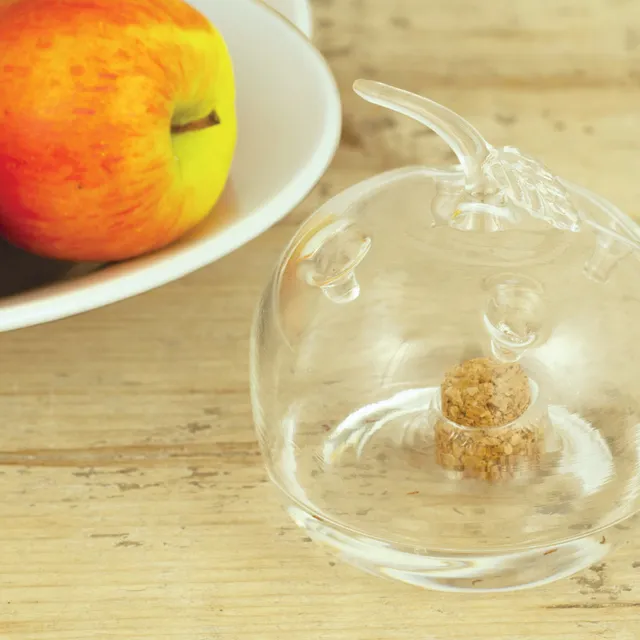 esschert-attrape-mouches-pomme-pi-ge-verre-non-toxique-9-8-cm image 1