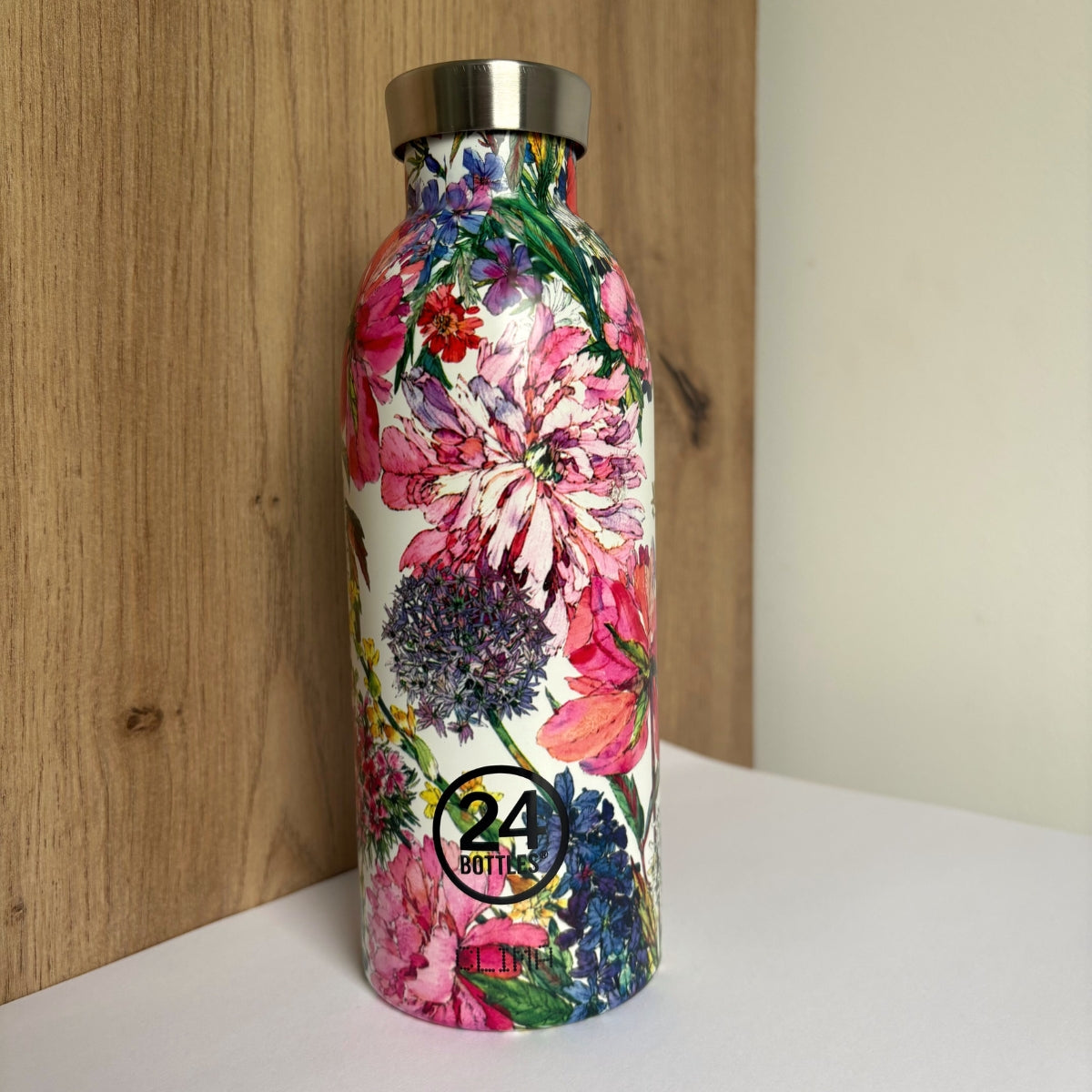 24-bottles-clima-gourde-isotherme-500-ml-begonia-inox image 2