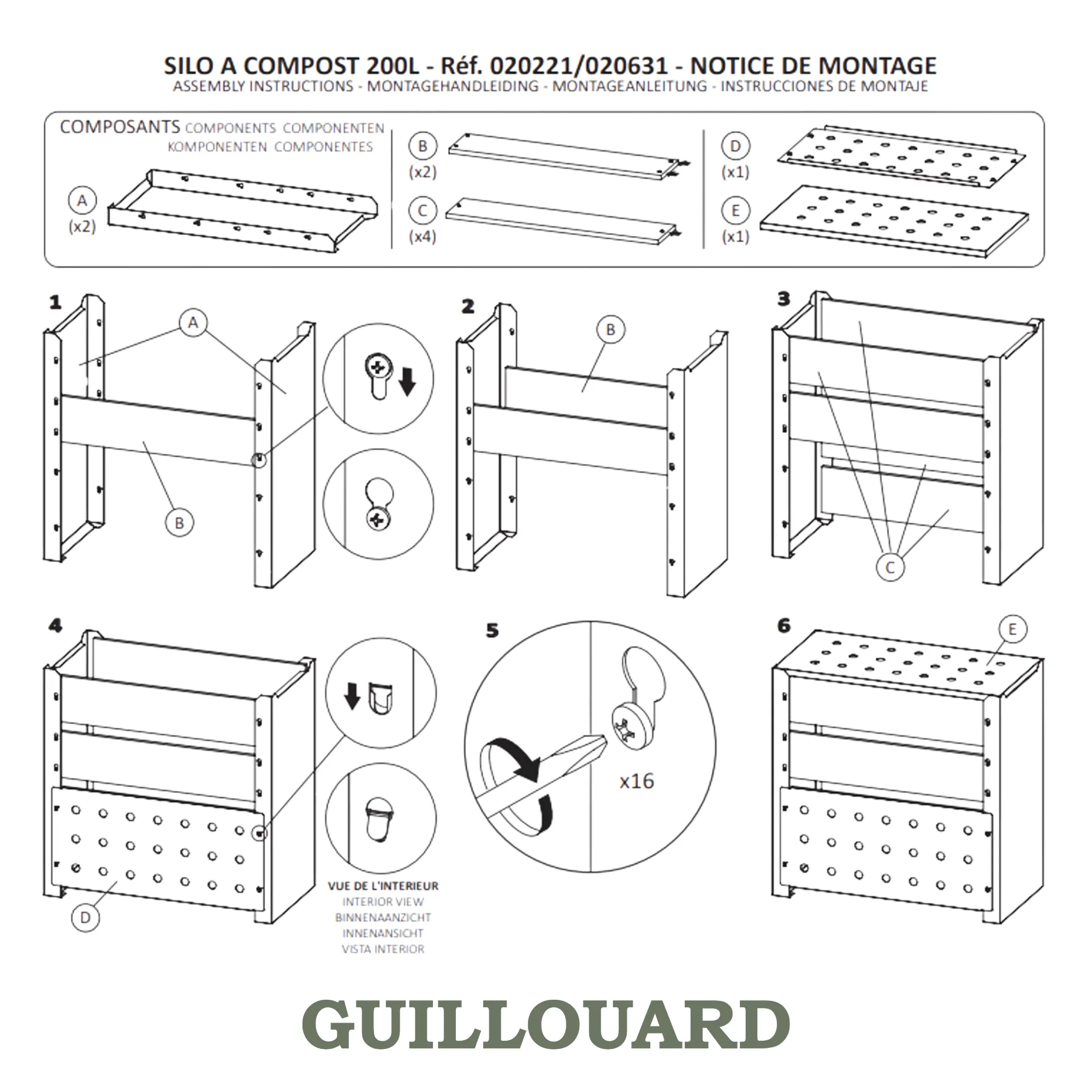 guillouard-luciole-composteur-bois-jardin-200l image 6