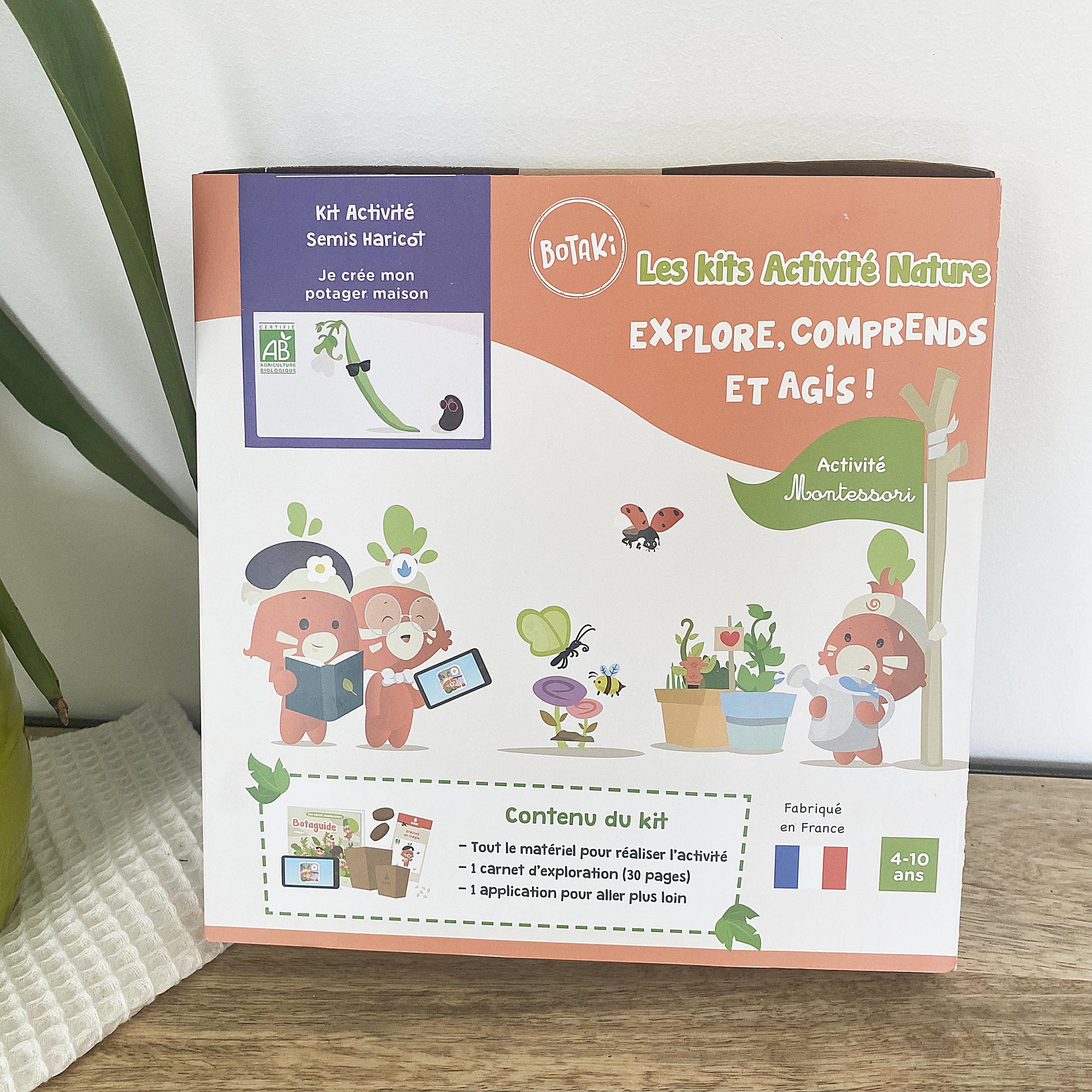 mes-courses-en-vrac-kits-planter-kit-semis-haricot-bio-enfant image 4