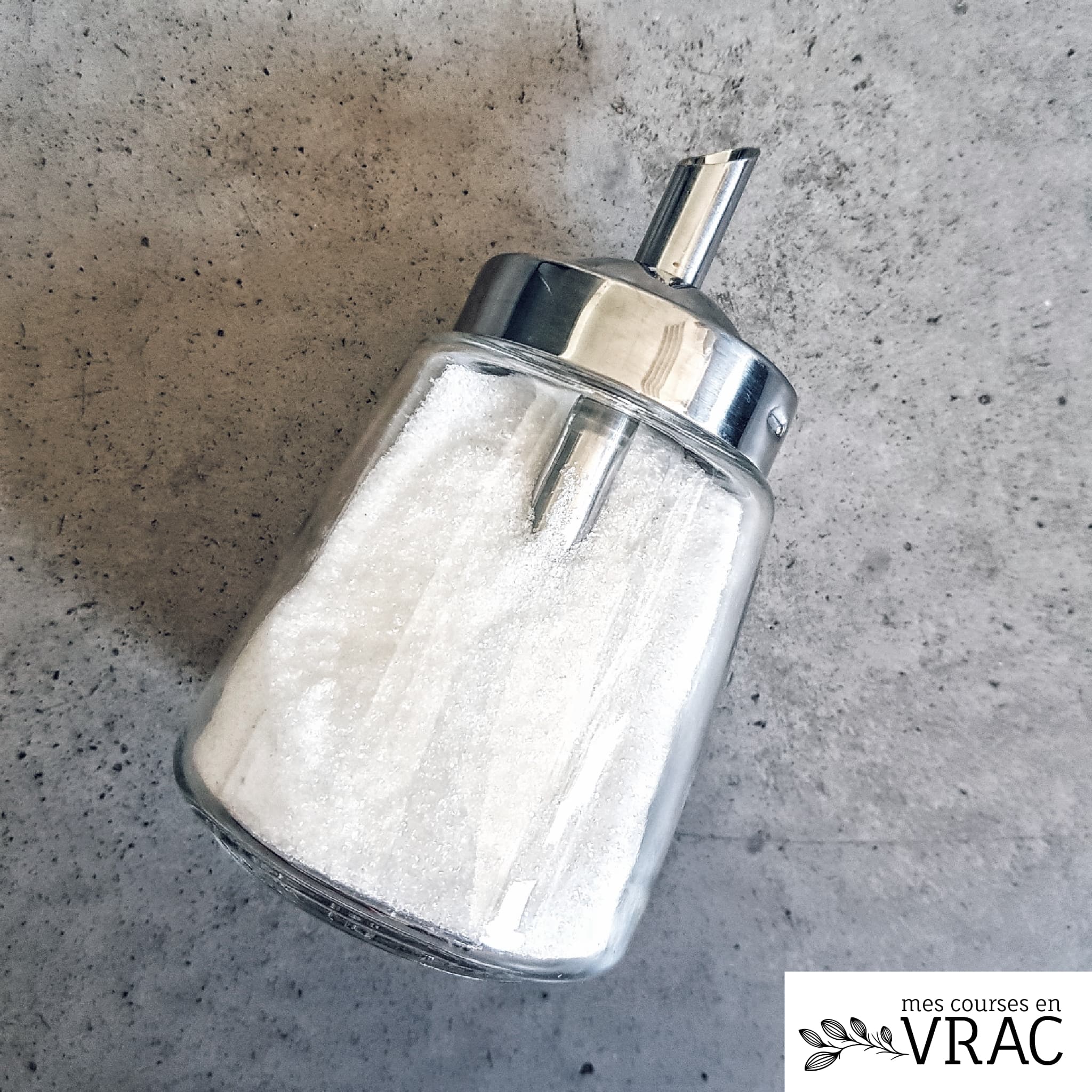 sucrier-bec-verre-inox-200-ml-doseur image 1