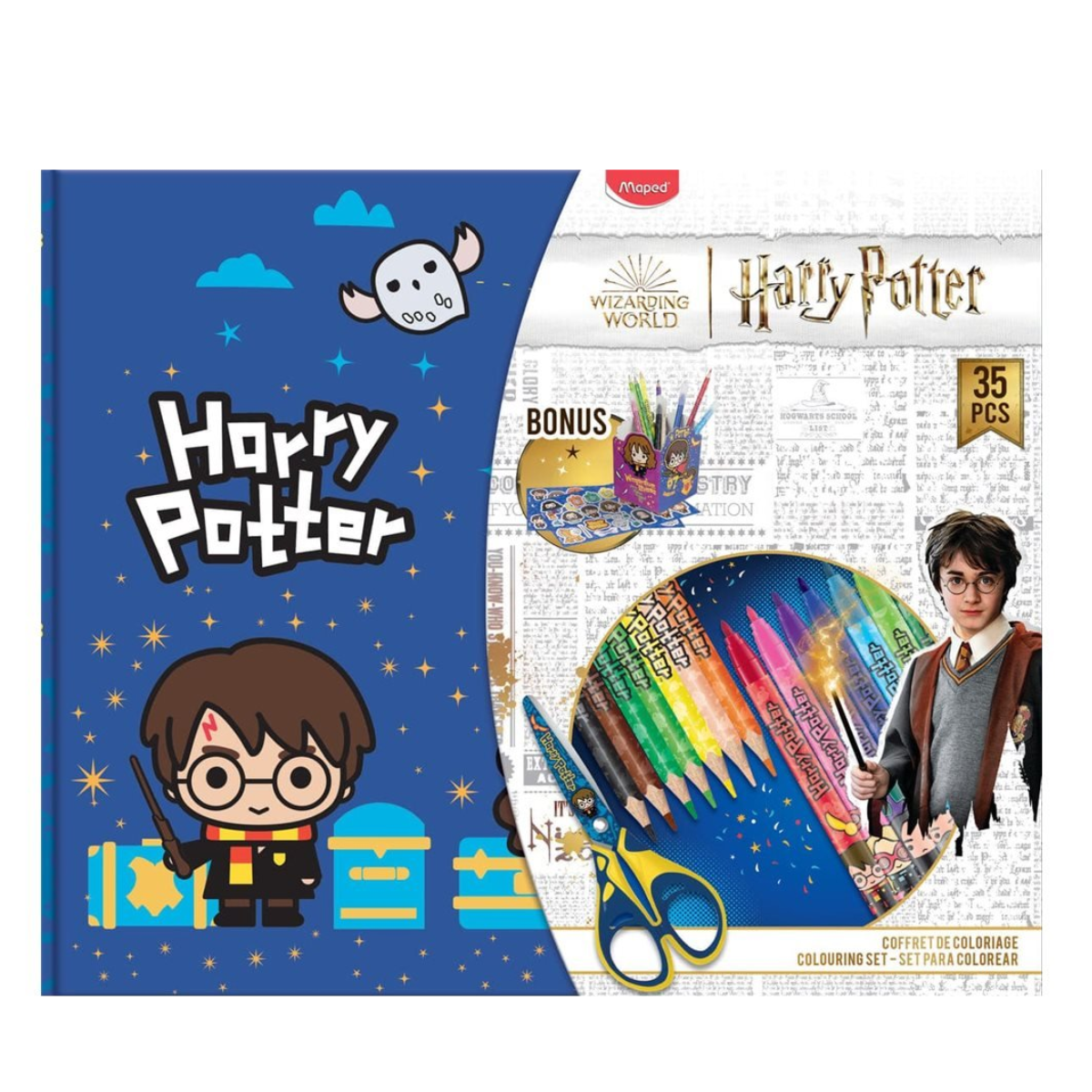maped-harry-potter-kit-de-dessin-enfant-12-feutres image 1
