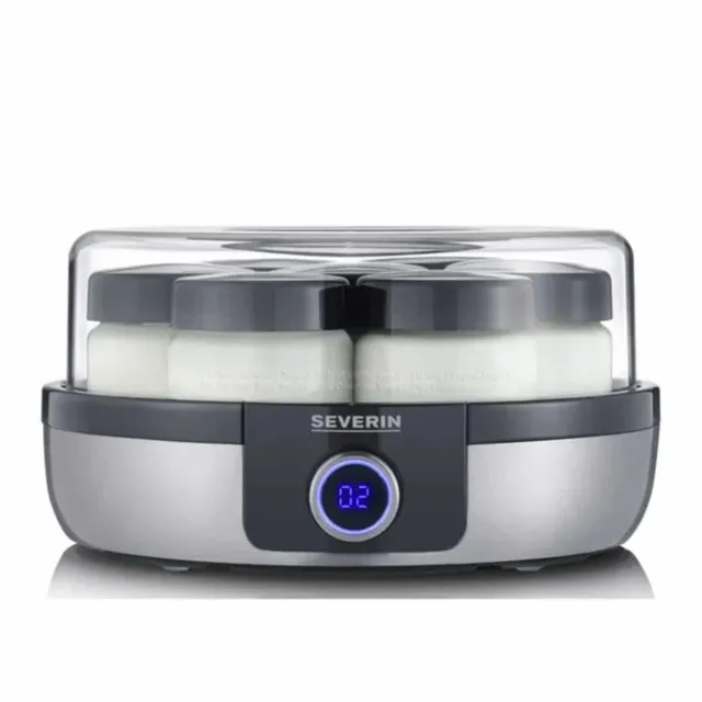 mes-courses-en-vrac-ustensiles-yaourti-re-7-pots-s-verin-noir-150-ml-sans-bpa image 1