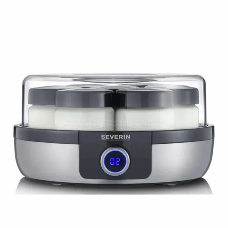 mes-courses-en-vrac-ustensiles-yaourti-re-7-pots-s-verin-noir-150-ml-sans-bpa image 1