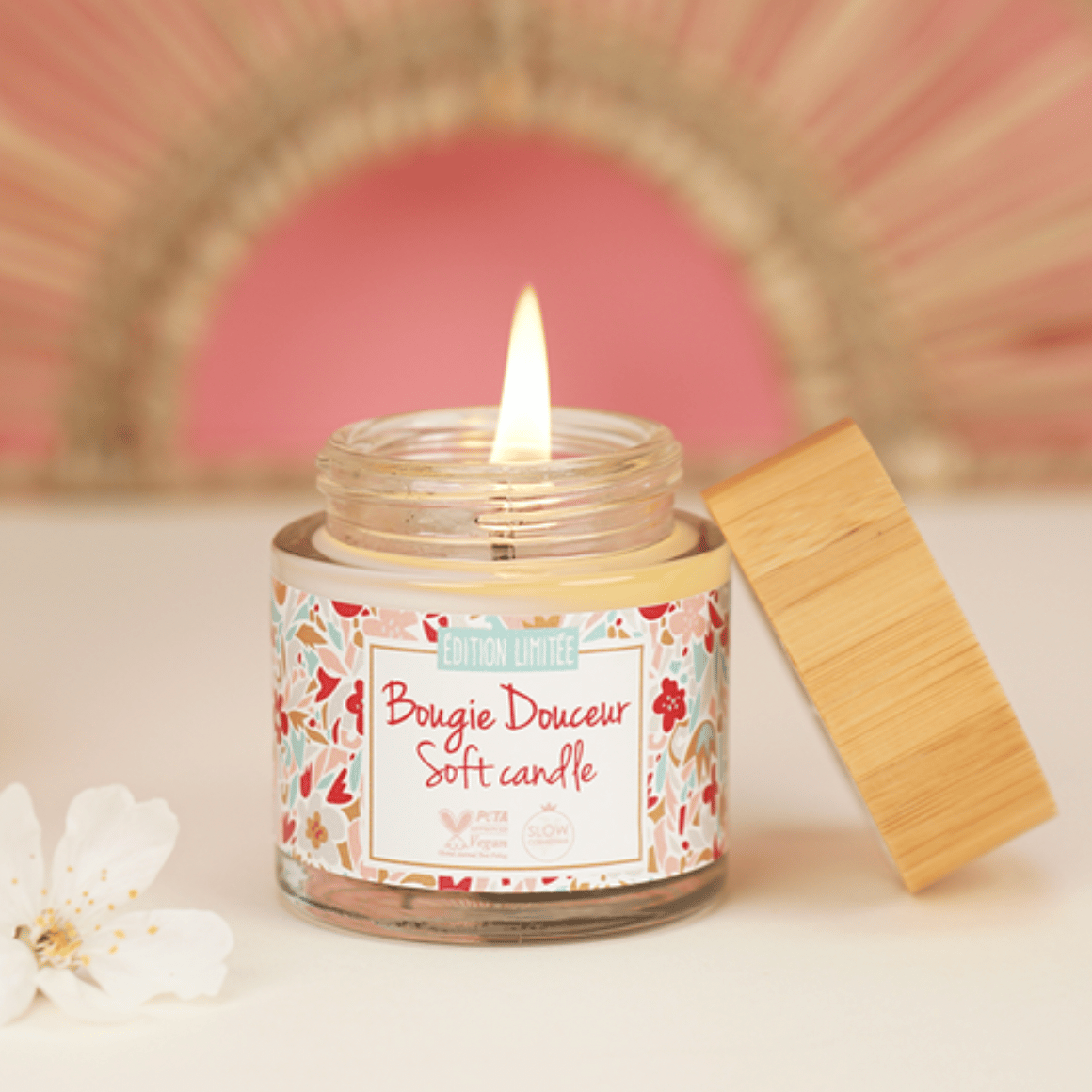 mes-courses-en-vrac-bougie-douceur-cire-v-g-tale-poudre-de-riz-30-g image 1
