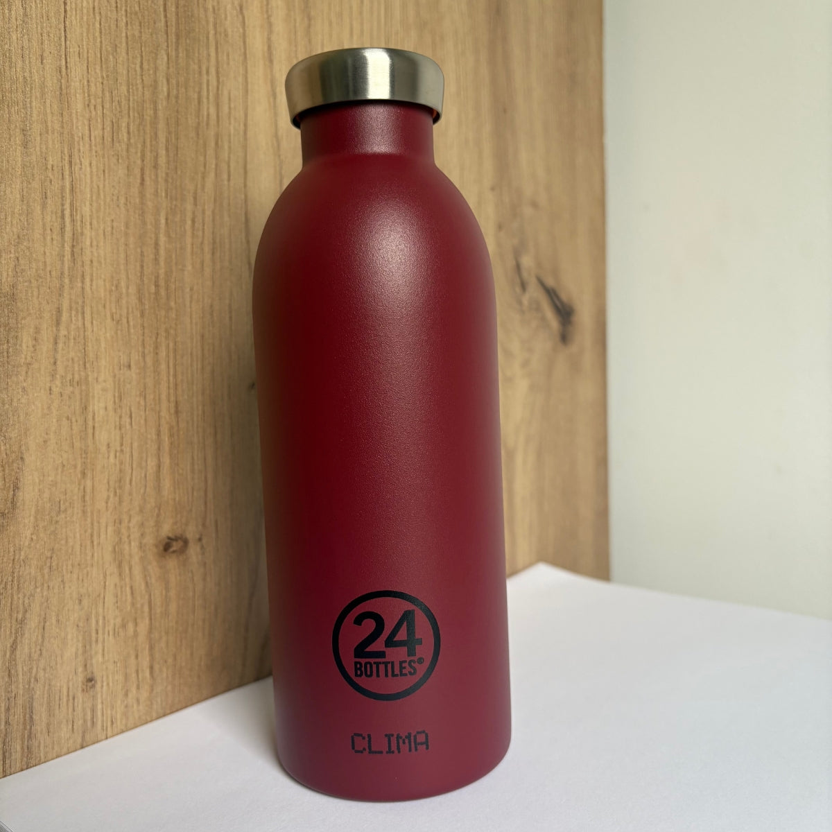 24-bottles-clima-gourde-isotherme-500-ml-country-red-inox image 2