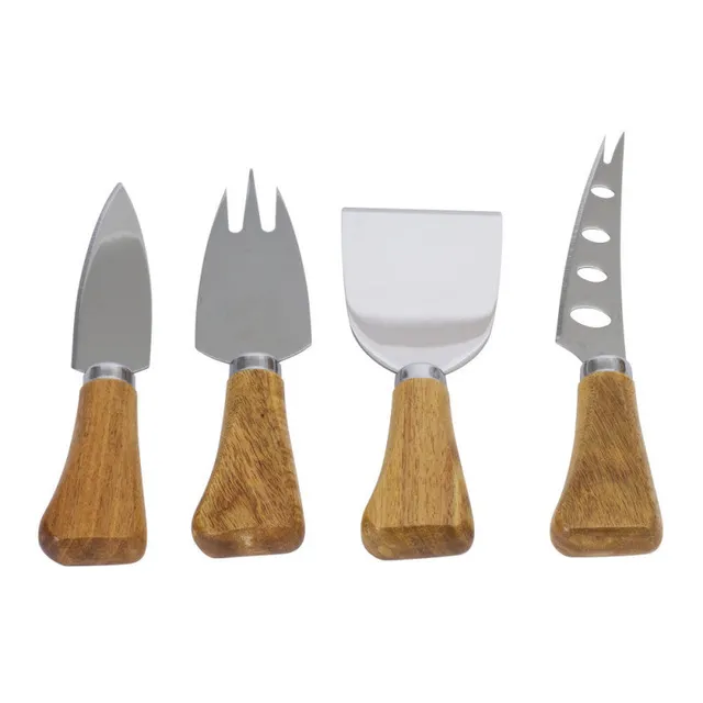 mes-courses-en-vrac-coffret-service-fromage-4-couverts-bois-inox image 1