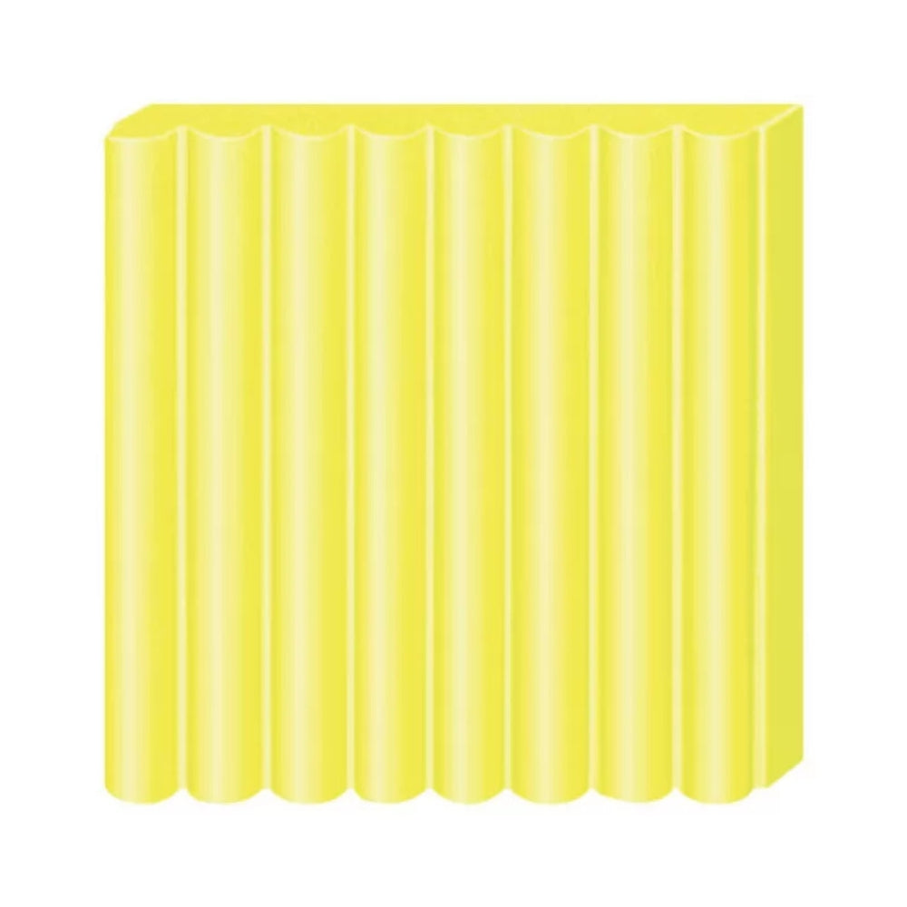 fimo-soft-101-p-te-modeler-jaune-fluo-polym-re image 2