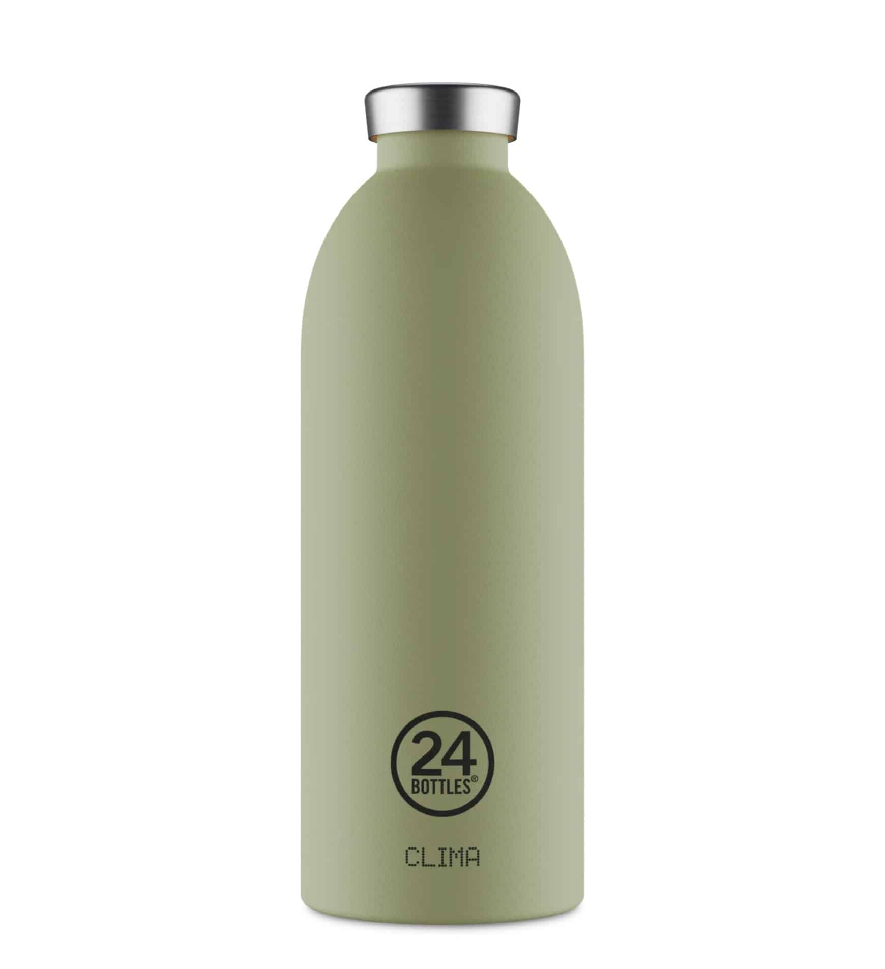 24-bottles-clima-gourde-isotherme-850-ml-sage-inox image 1