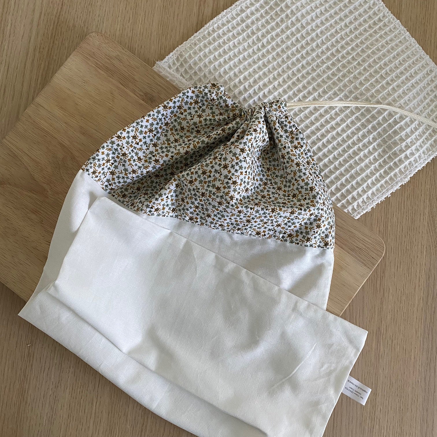 mes-courses-en-vrac-sac-pain-tissu-coton-50x26-cm-france image 3