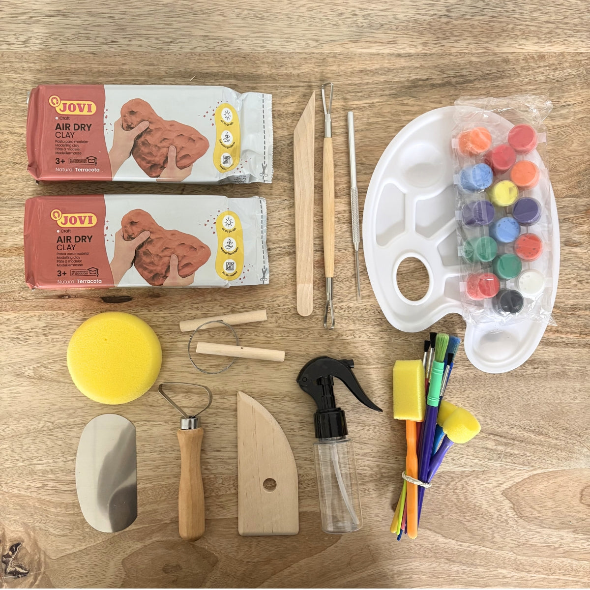 mes-courses-en-vrac-kit-poterie-argile-terracotta-peinture image 2