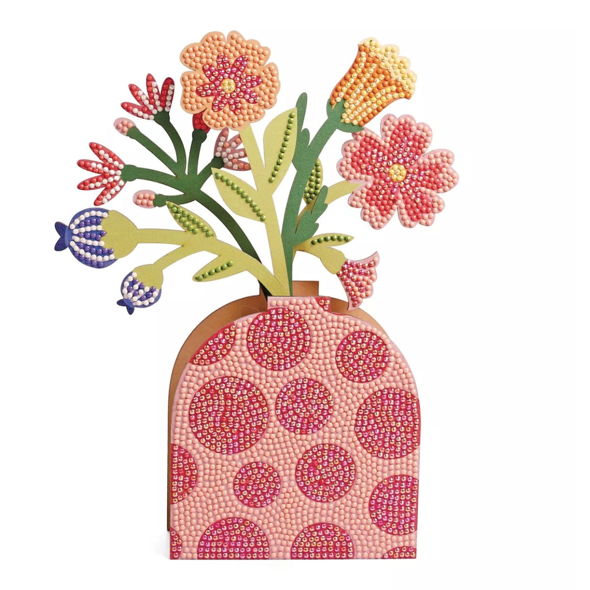 mes-courses-en-vrac-kit-vase-et-fleurs-strasser-rouge-d-co image 2