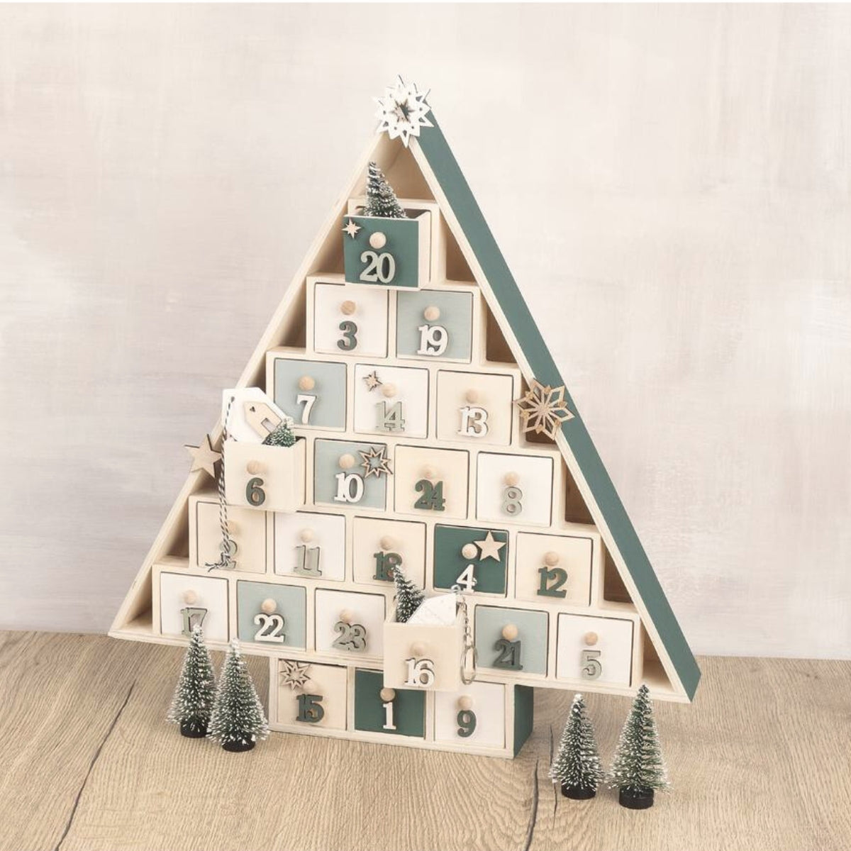 calendrier-avent-sapin-bois-kit-d-coratif-personnaliser image 1