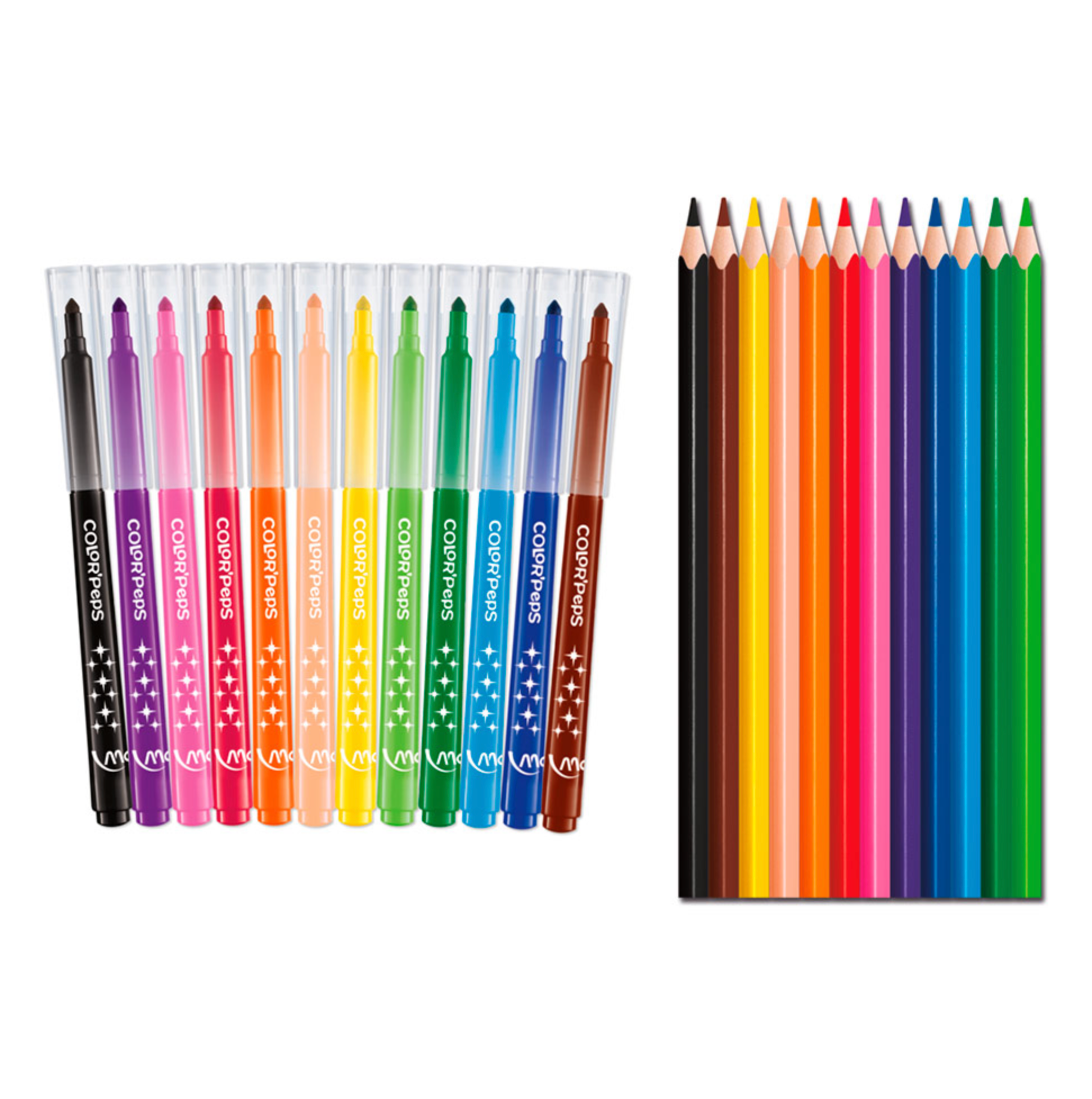 mes-courses-en-vrac-trousse-tissu-colorier-animaux-24-feutres image 6