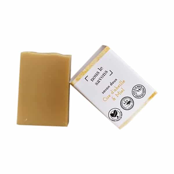 mes-courses-en-vrac-savon-doux-cire-d-abeille-et-miel-bio image 2