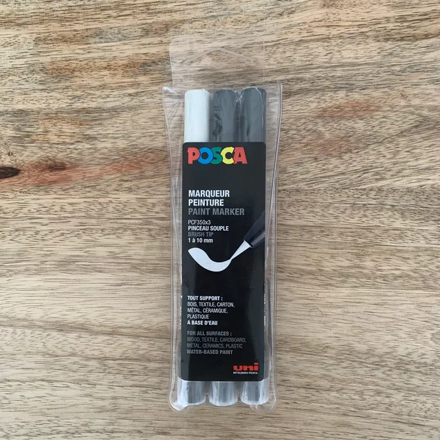 posca-feutres-marqueurs-verre-bocaux-pack-3-pointe-fine image 1