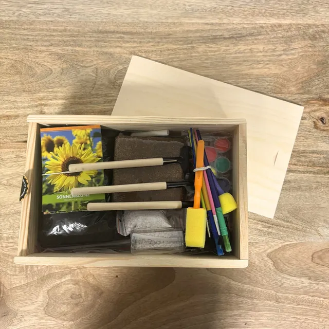 mes-courses-en-vrac-kit-jardinage-fleurs-faire-pousser-enfant image 1