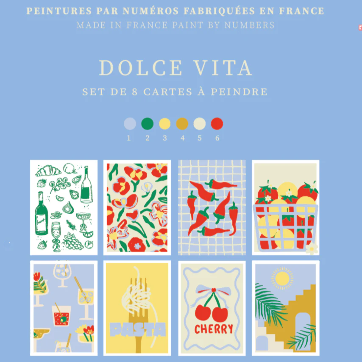 mes-courses-en-vrac-peinture-num-ro-dolce-vita-8-cartes image 5