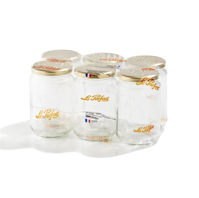 le-parfait-pots-miel-bocal-verre-750-ml-lot-de-6 image 1