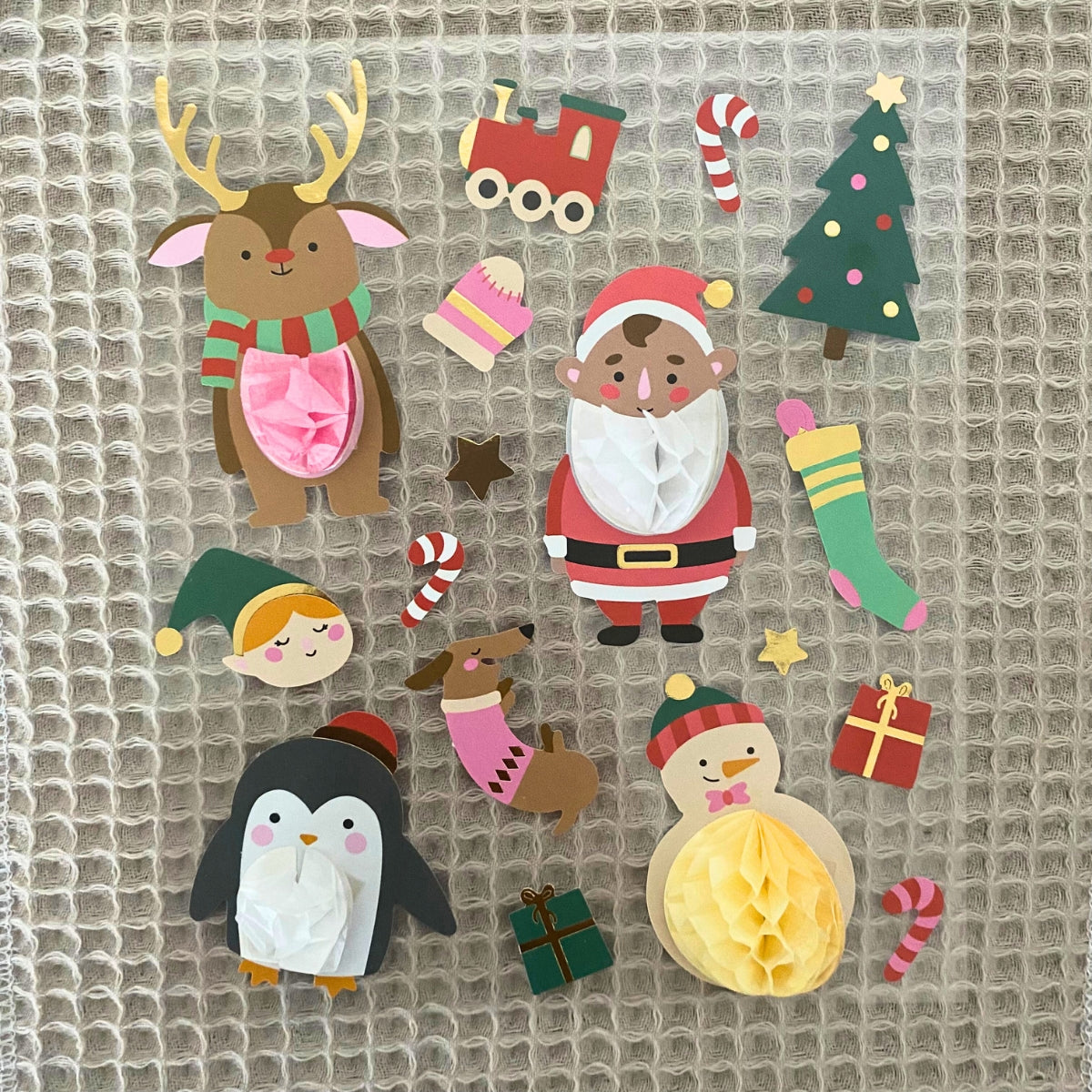 mes-courses-en-vrac-stickers-3d-no-l-autocollants-relief image 2