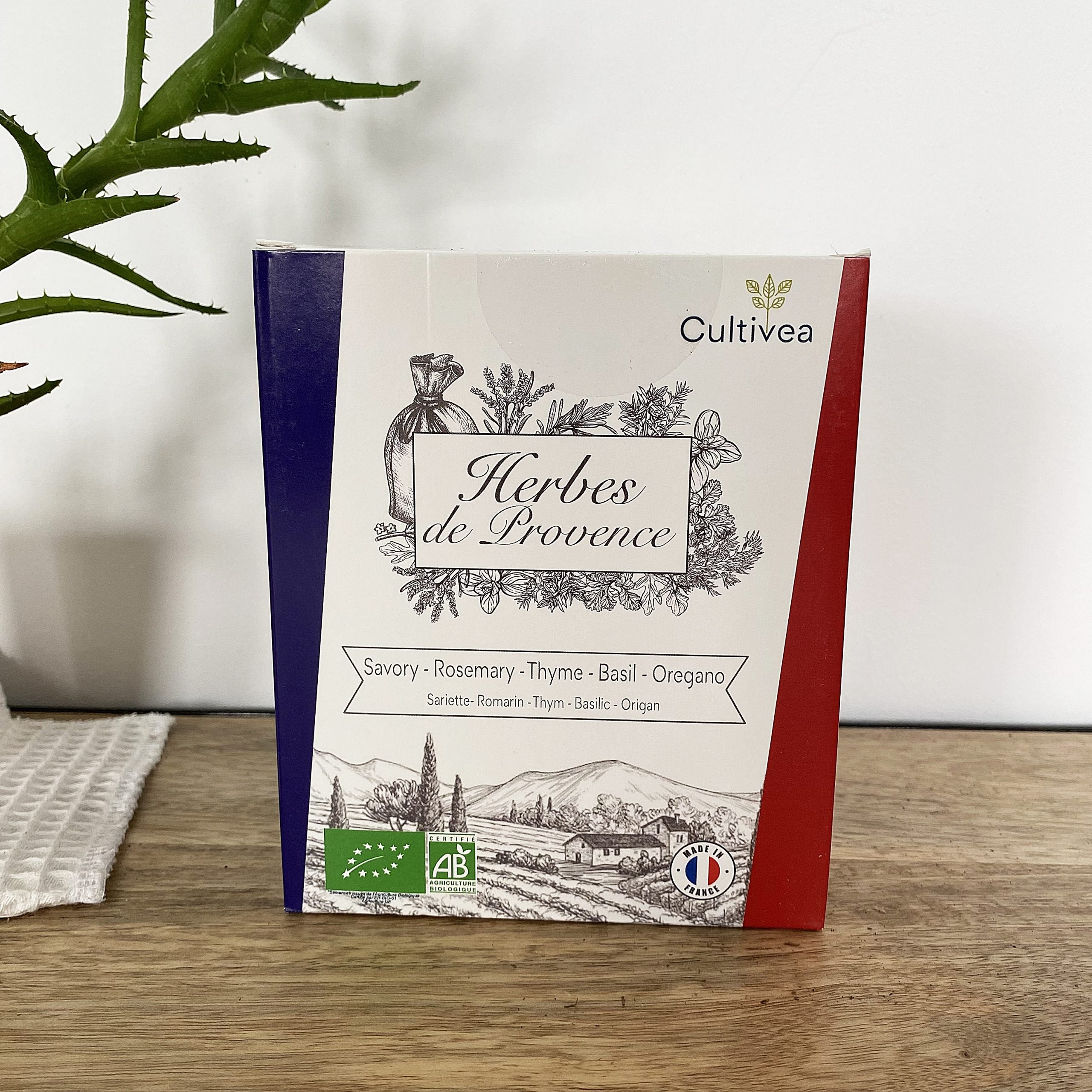 cultivea-coffret-herbes-de-provence-bio-planter image 2