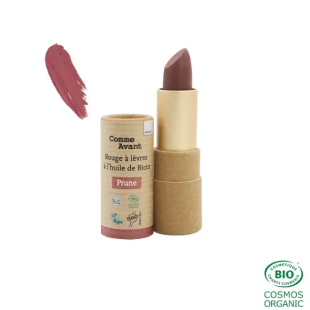 comme-avant-ricin-prune-rouge-l-vres-bio-semi-mat image 1