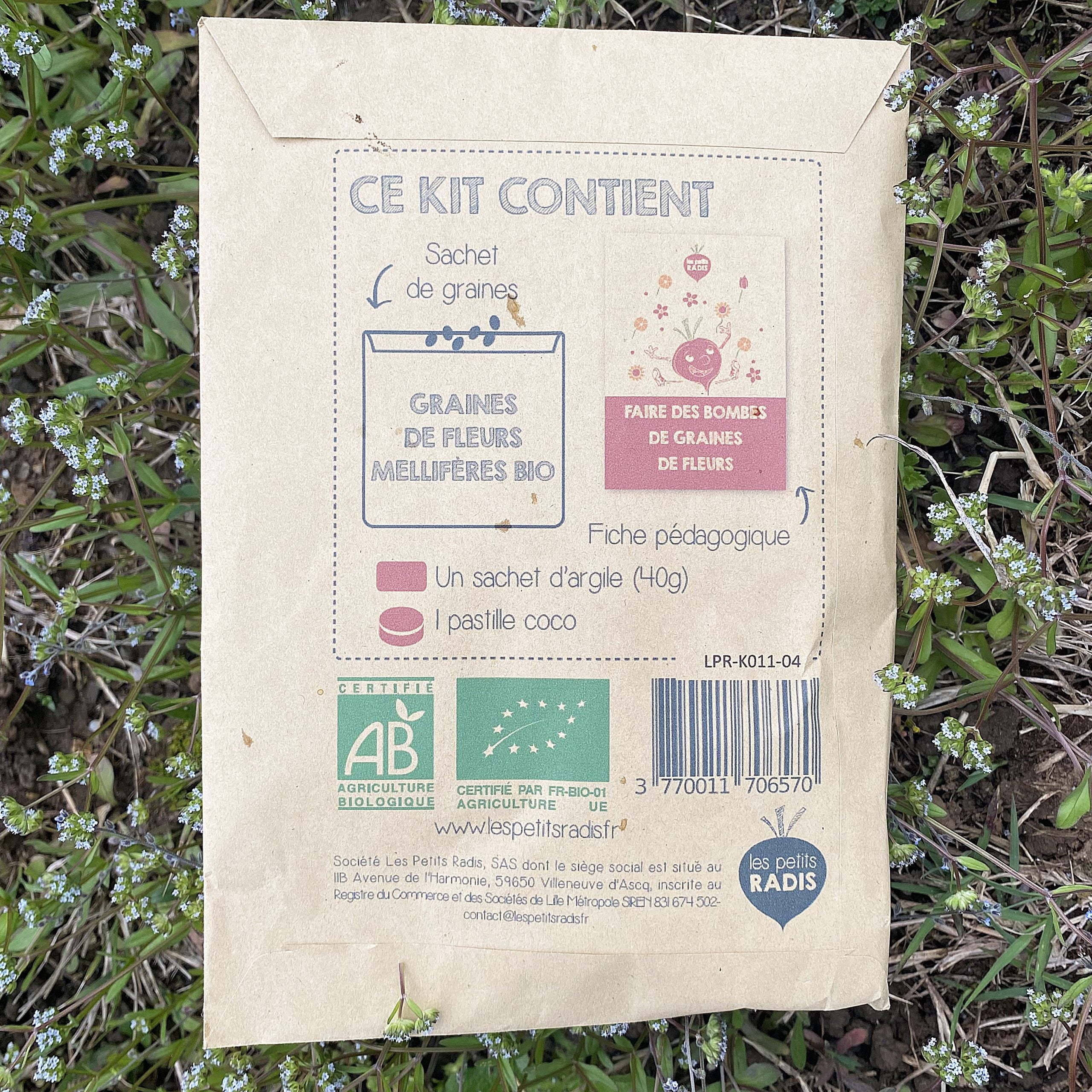 les-petits-radis-mini-kit-bombes-de-graines-fleurs-mellif-res-bio image 2