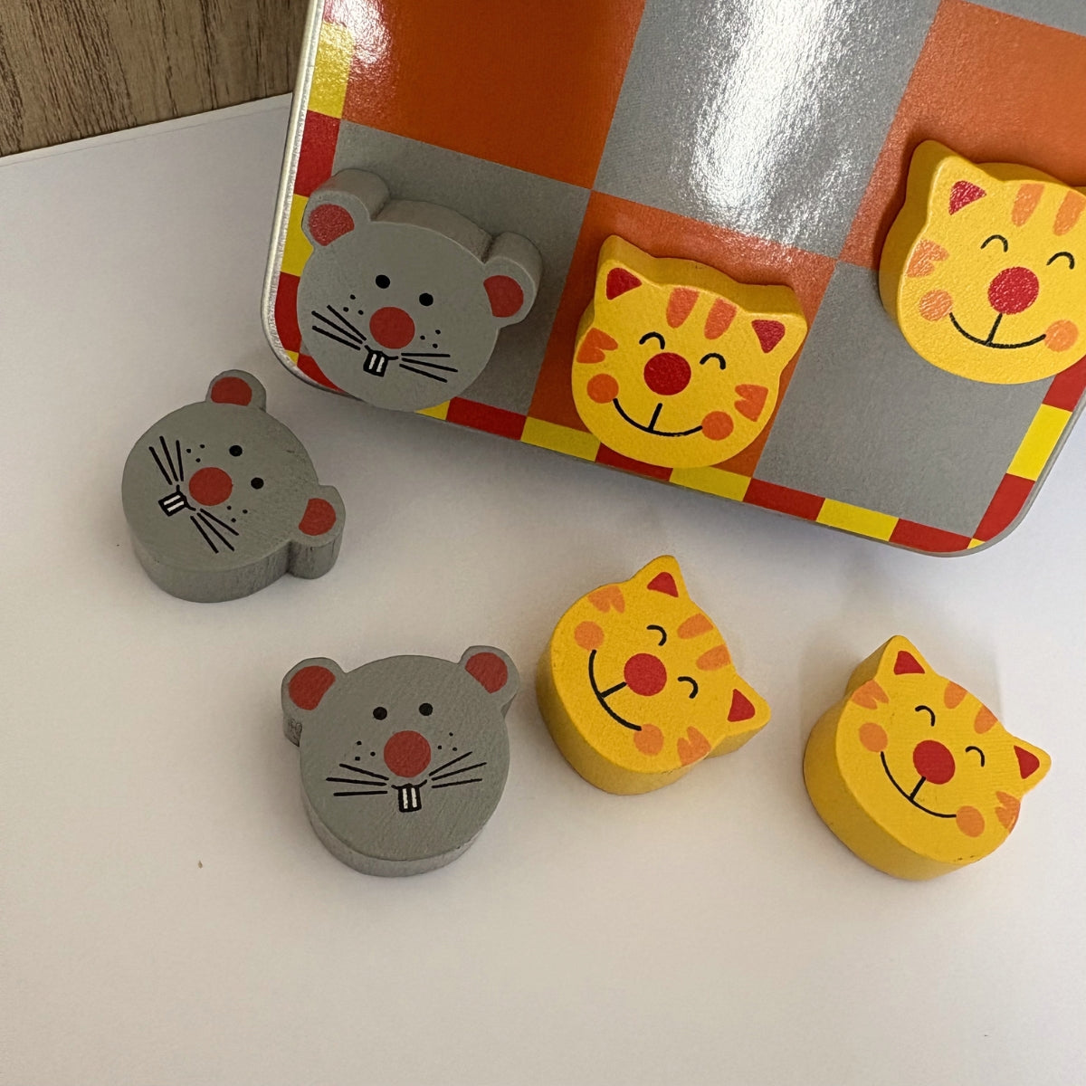 small-foot-morpion-magn-tique-chats-souris-voyage image 3