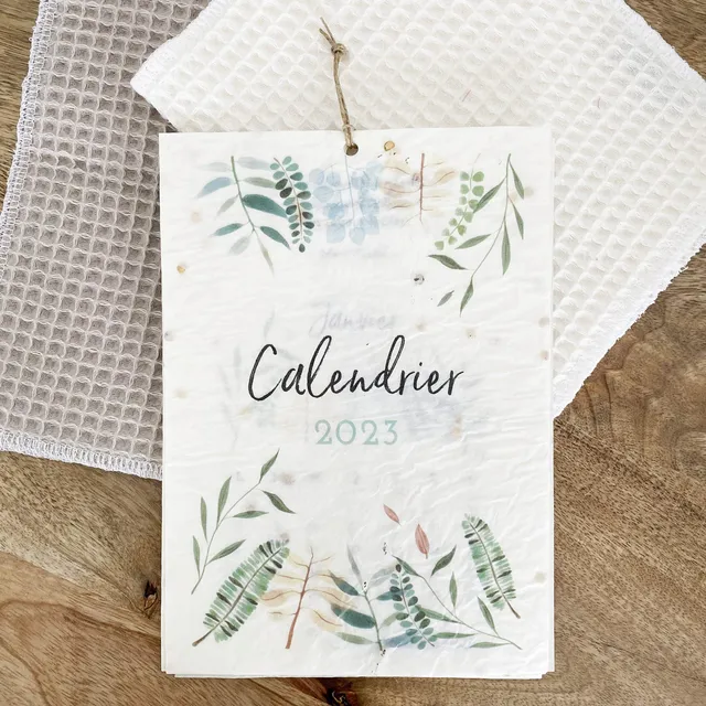 growing-paper-calendrier-ensemenc-2023-nature-a5 image 1