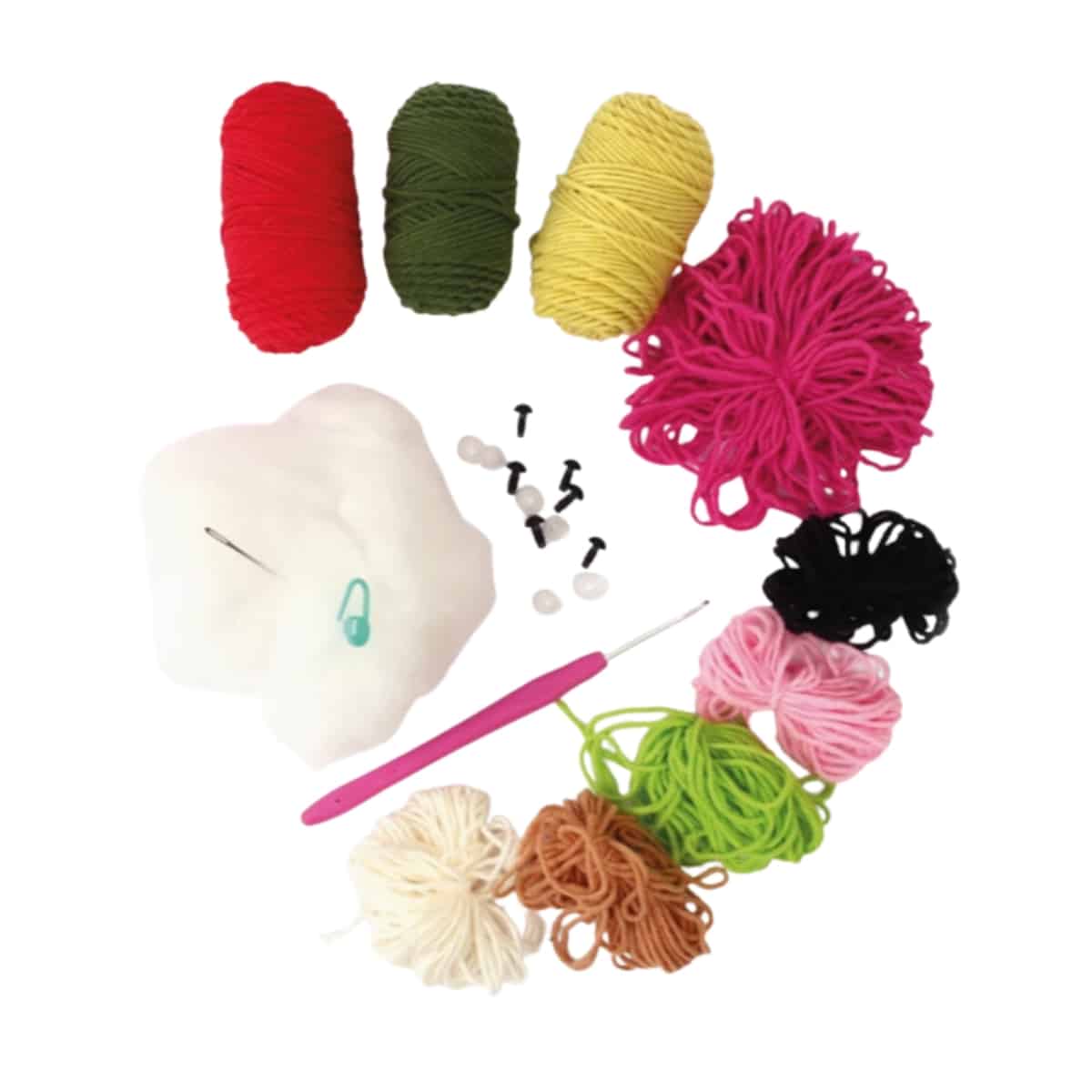 mes-courses-en-vrac-kit-amigurumi-mes-l-gumes-crochet-coton-8-cm image 3