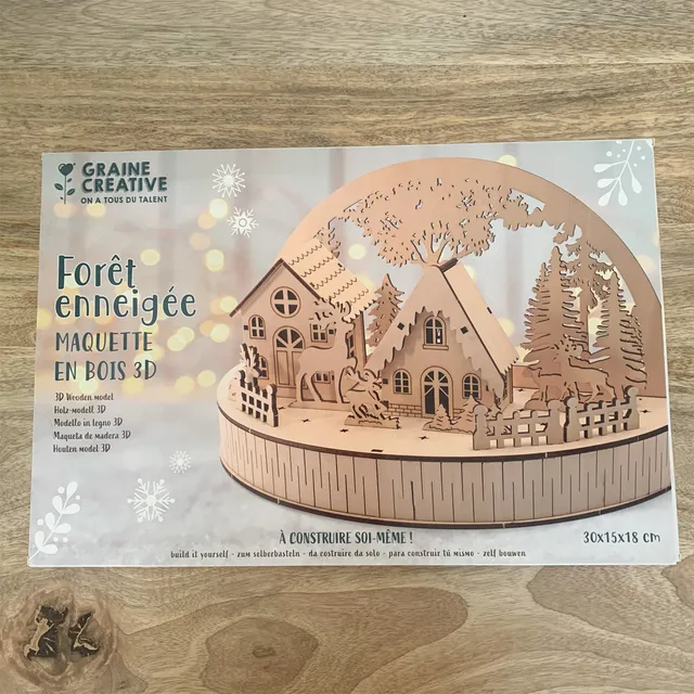 maquette-3d-bois-for-t-enneig-e-chalet-30-cm image 1