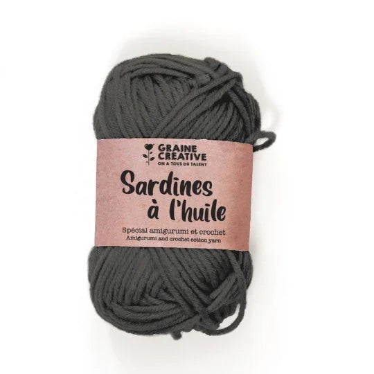 graine-cr-ative-fil-coton-gris-fonc-crochet-27-g-55-m image 1