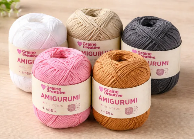 graine-cr-ative-amigurumi-fil-coton-crochet-5-pelotes-multicolore image 1