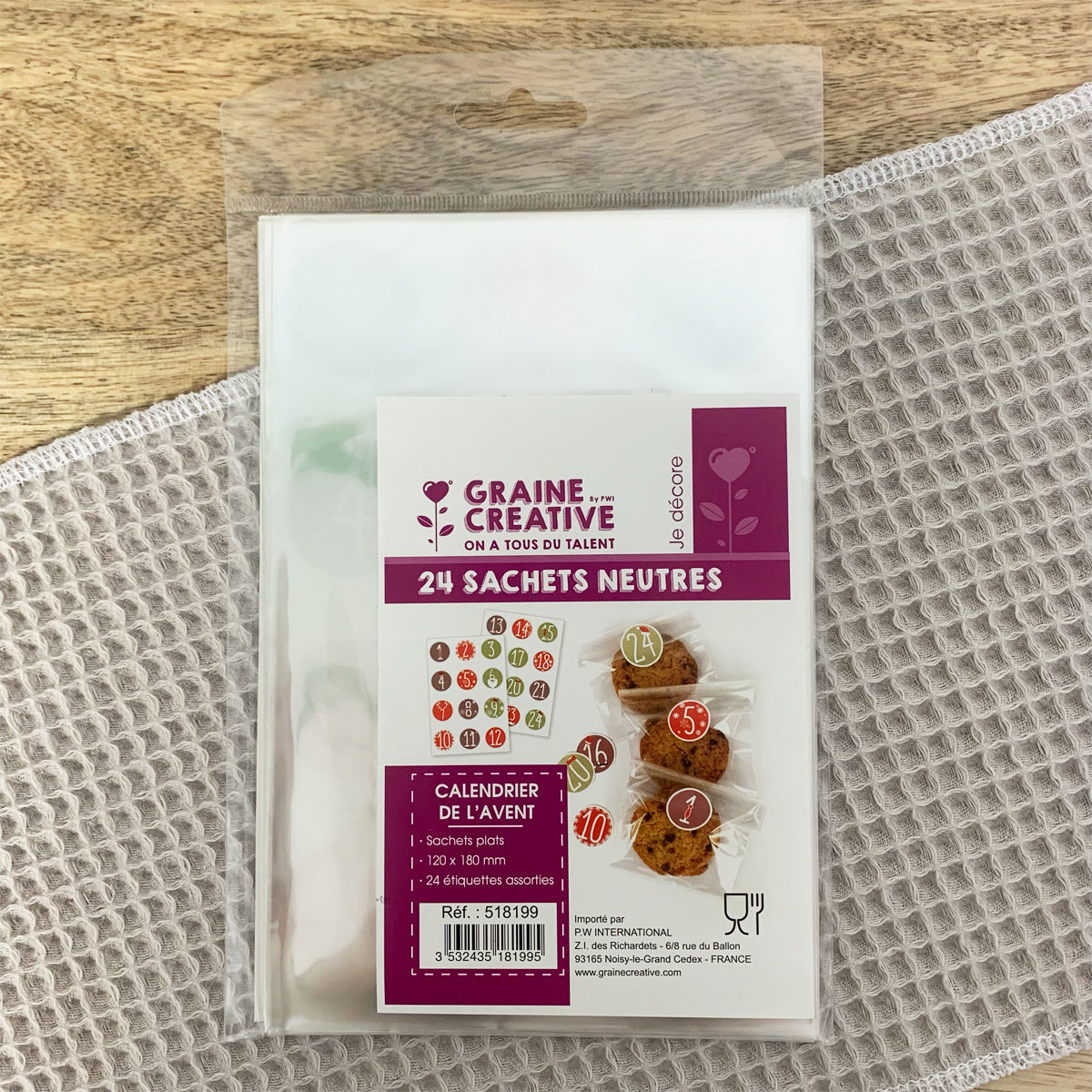 kit-calendrier-avent-maison-24-sachets-neutres-stickers image 1