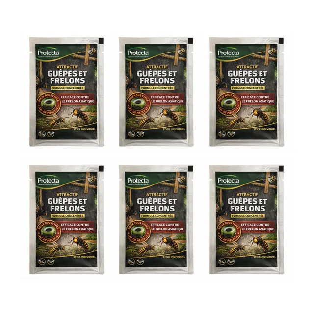 protecta-lot-6-sticks-attractif-gu-pes-frelons-50-ml-naturel image 1